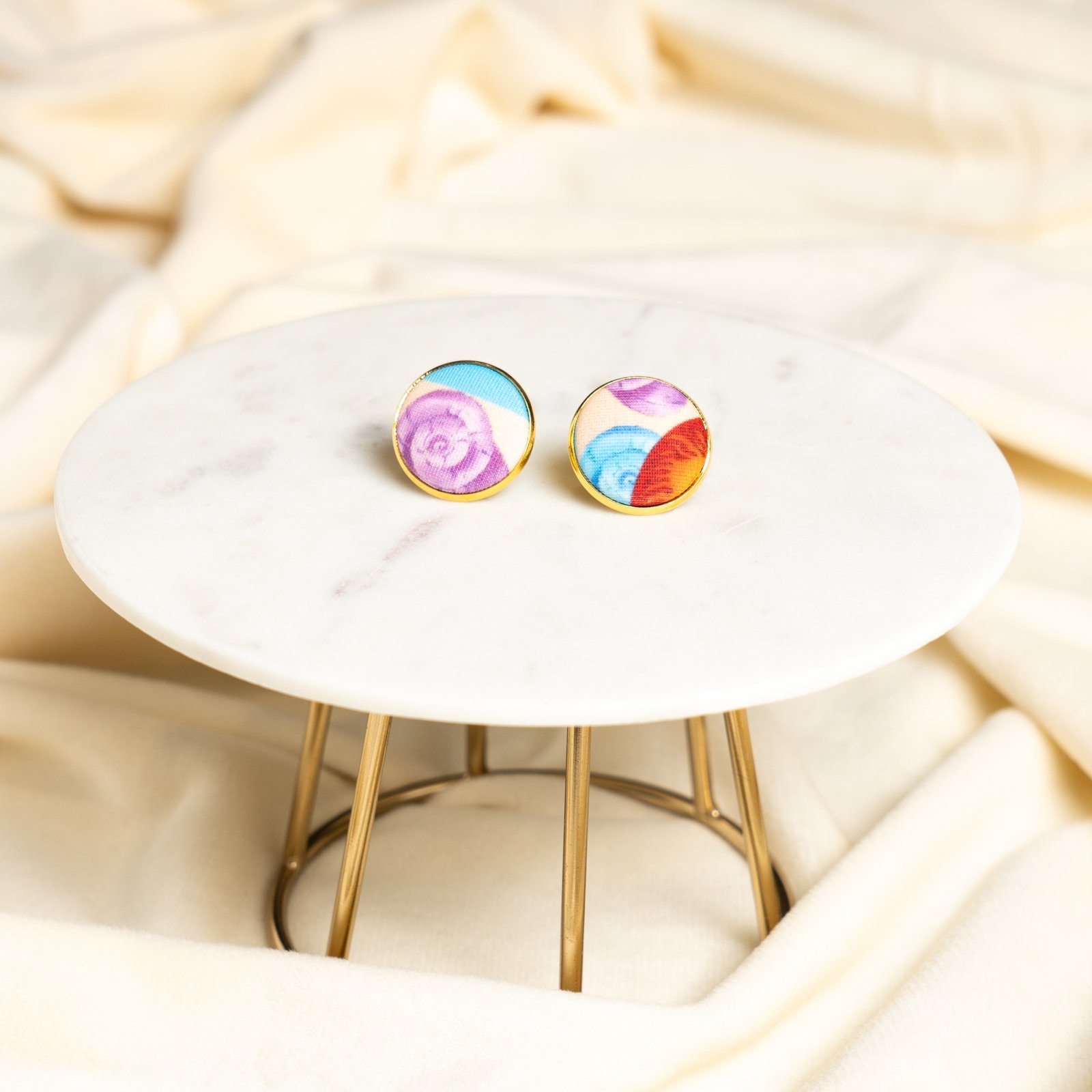 Clam Shell Bull earrings