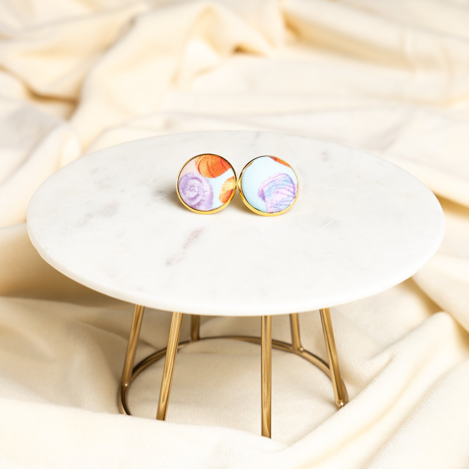 Venus Comb Bull earrings