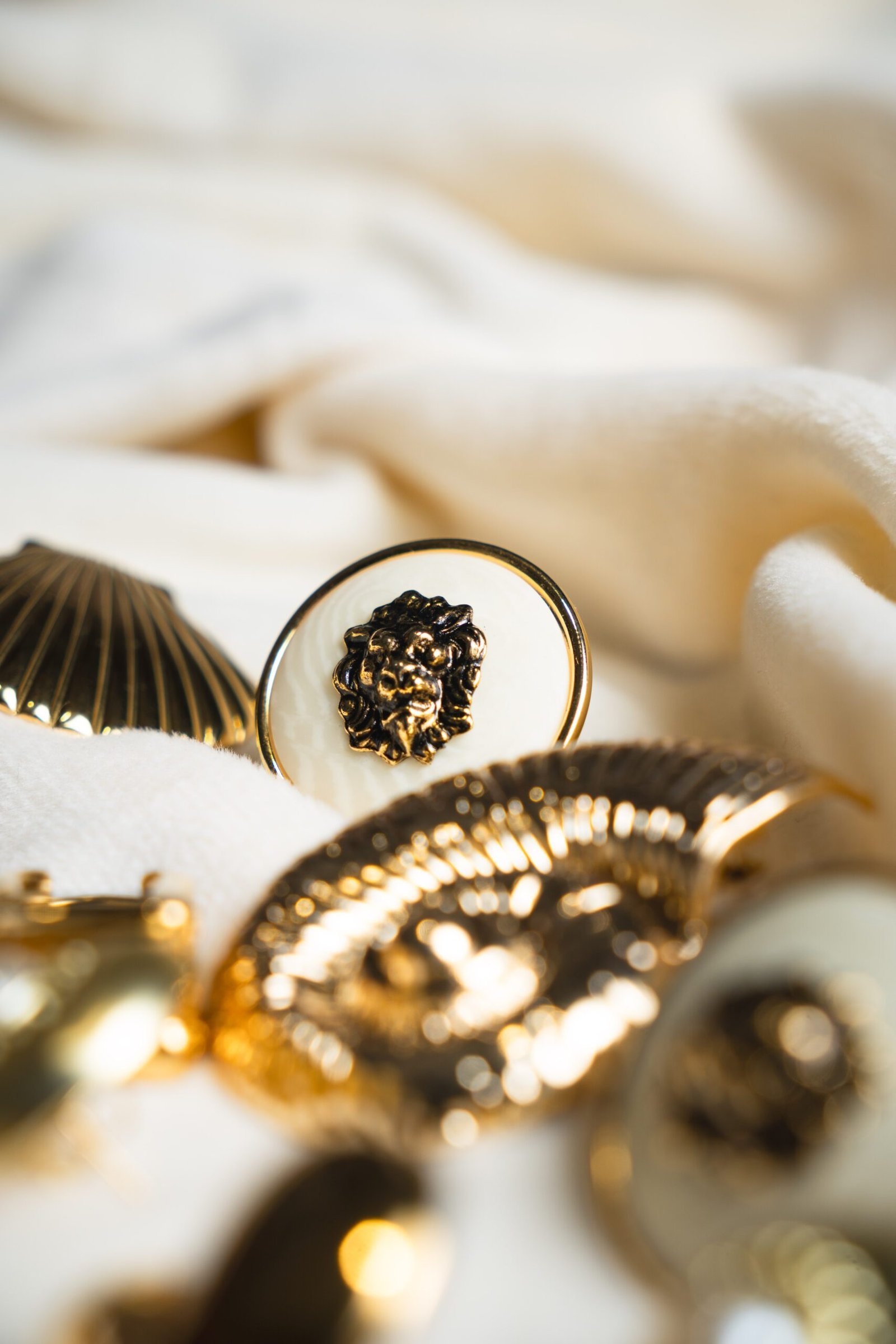 Lion Earrings