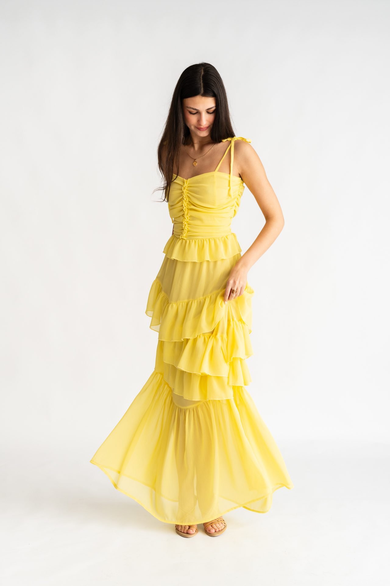 Lemon Maxi Dress