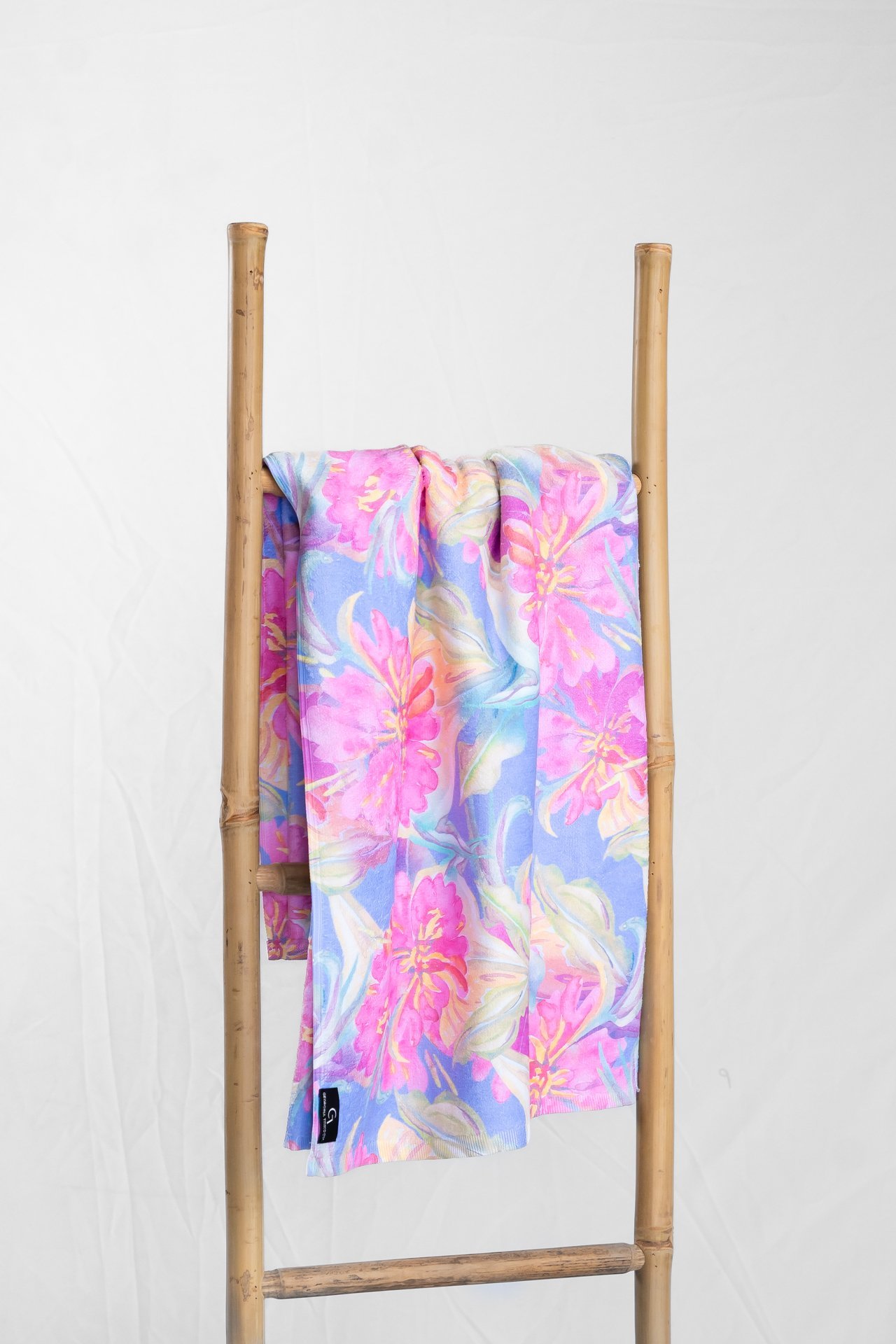 Purple Lily Beach Towel