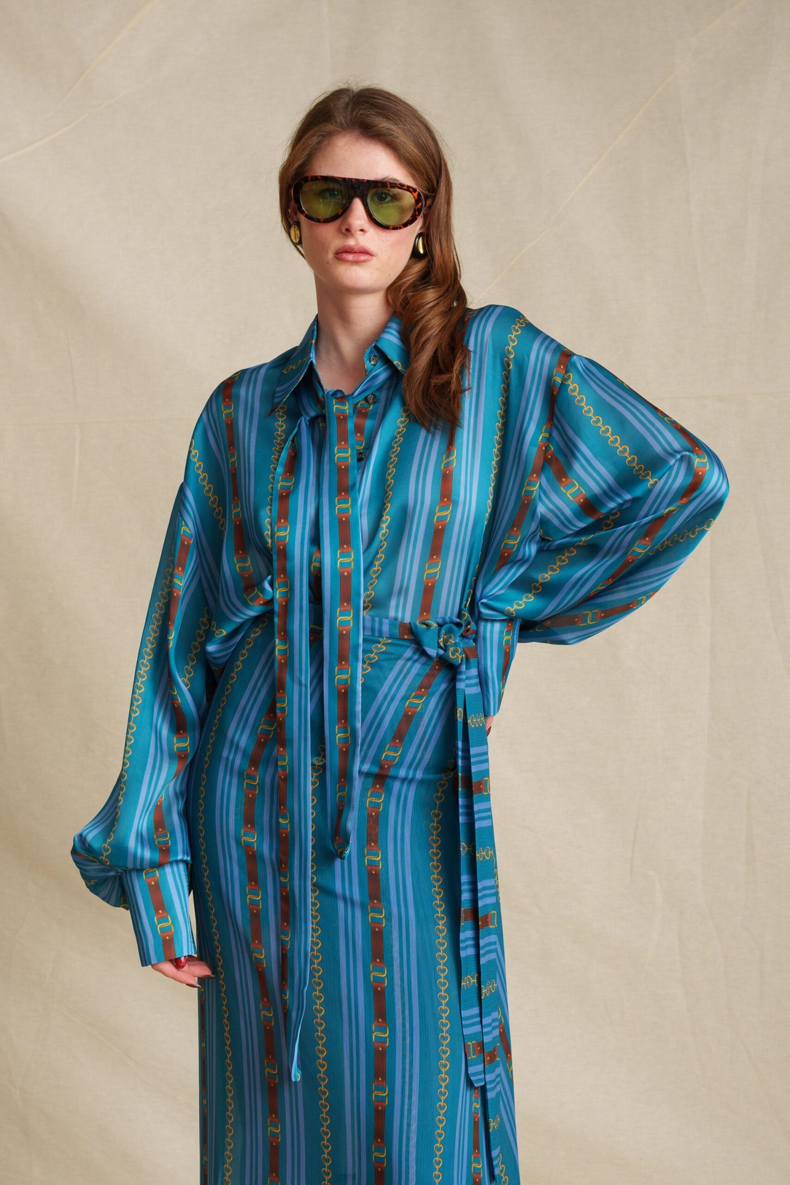 Harley's Love Emerald Oversized Shirt