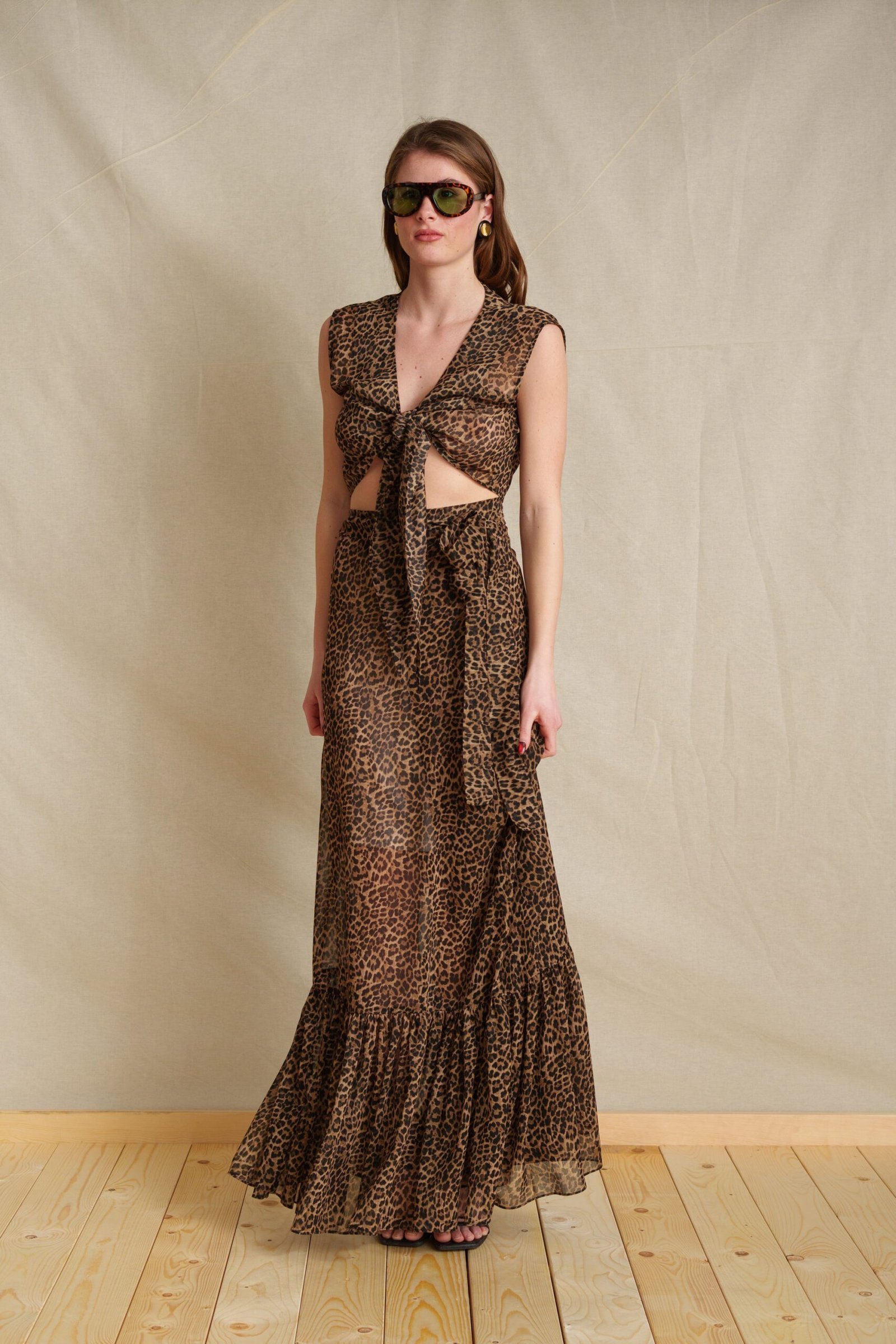 Leopard Polymorphic Skirt