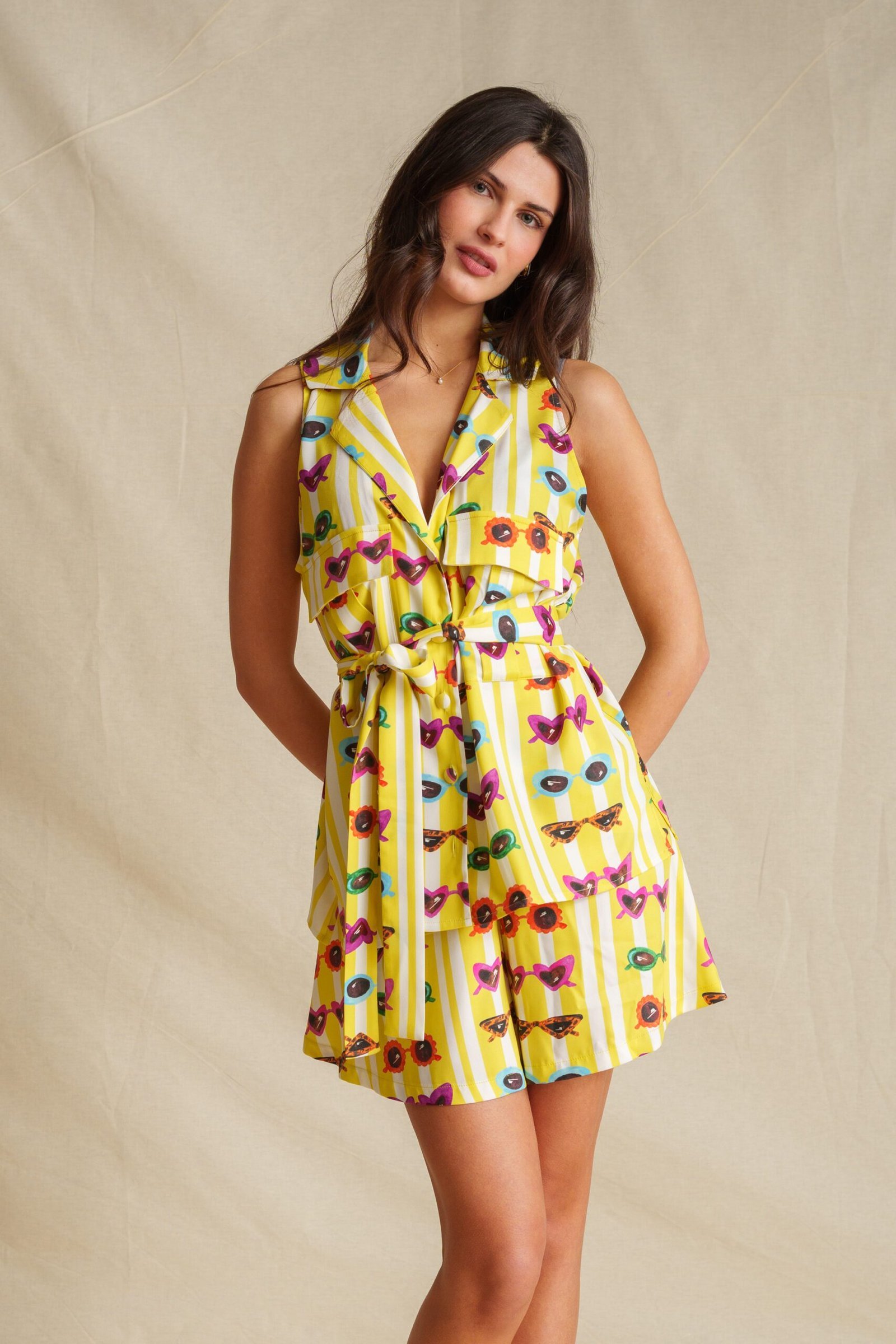 Retroholic Yellow Safari Shirt
