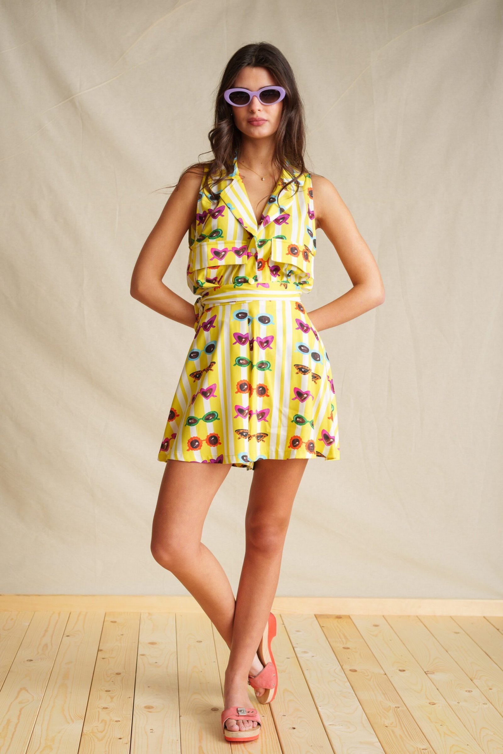 Retriholic Yellow Close Shorts