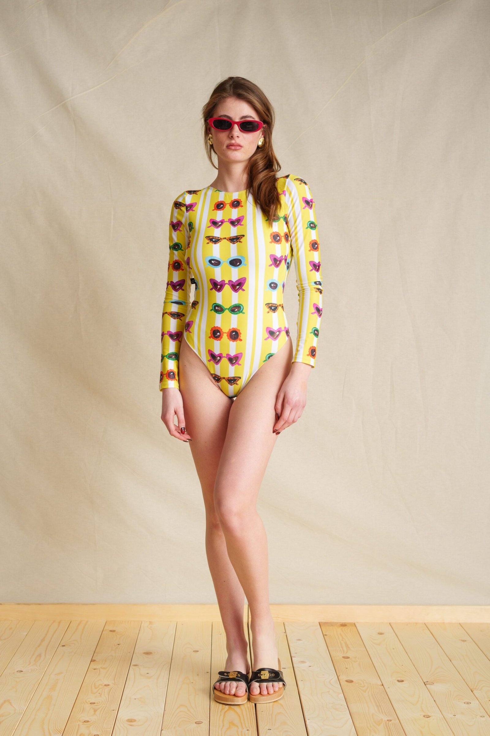 Retroholic Yellow One Piece