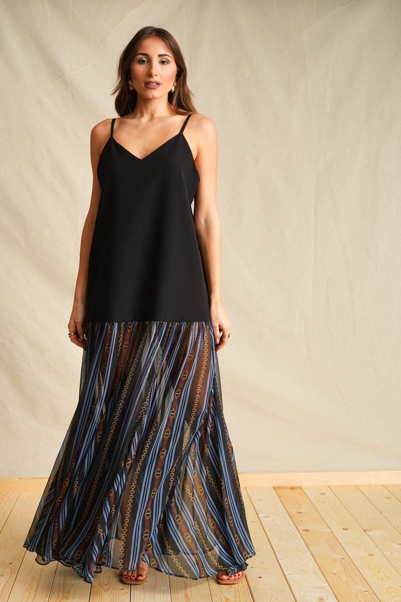 Harley's Love Black Maxi Dress