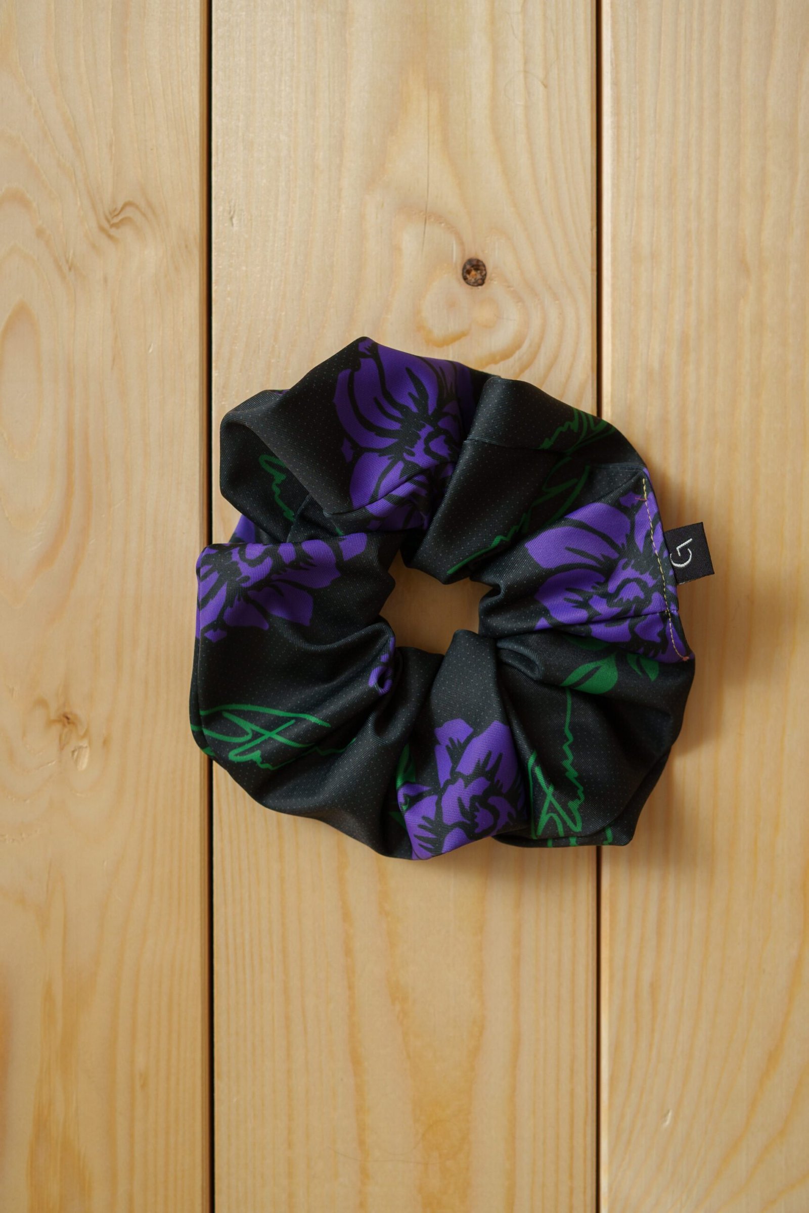 Purple Dalia Srunchie