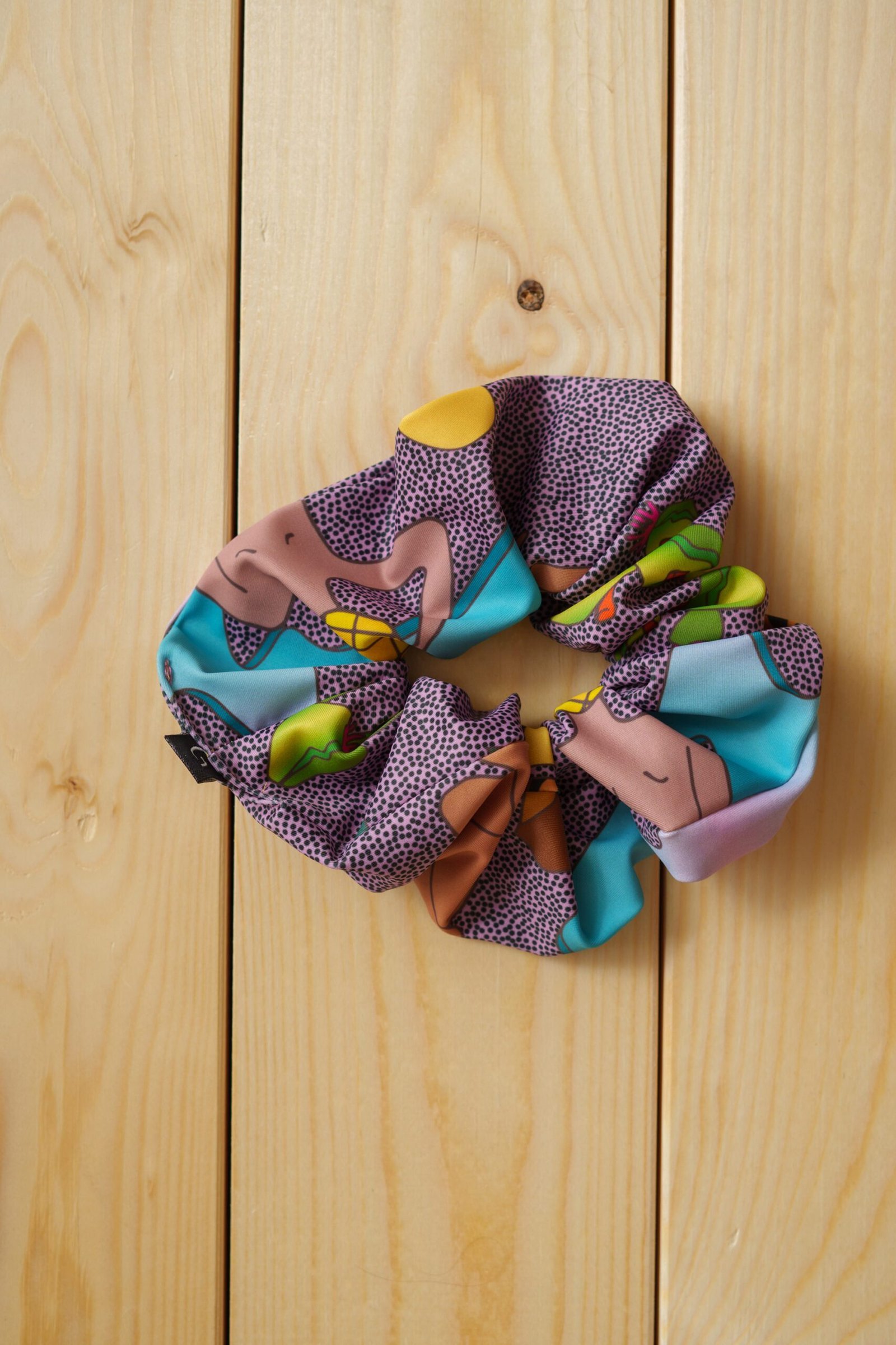 Purple Edem Srunchie