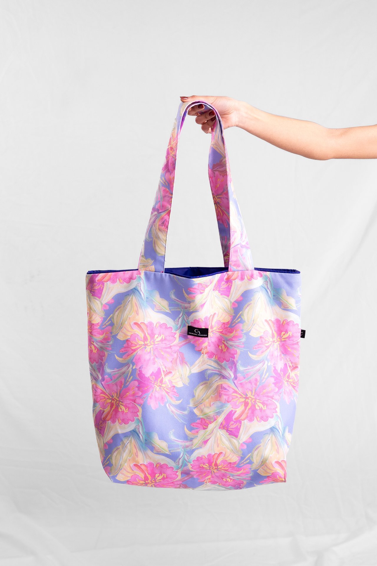 Purple Lily Tote Bag