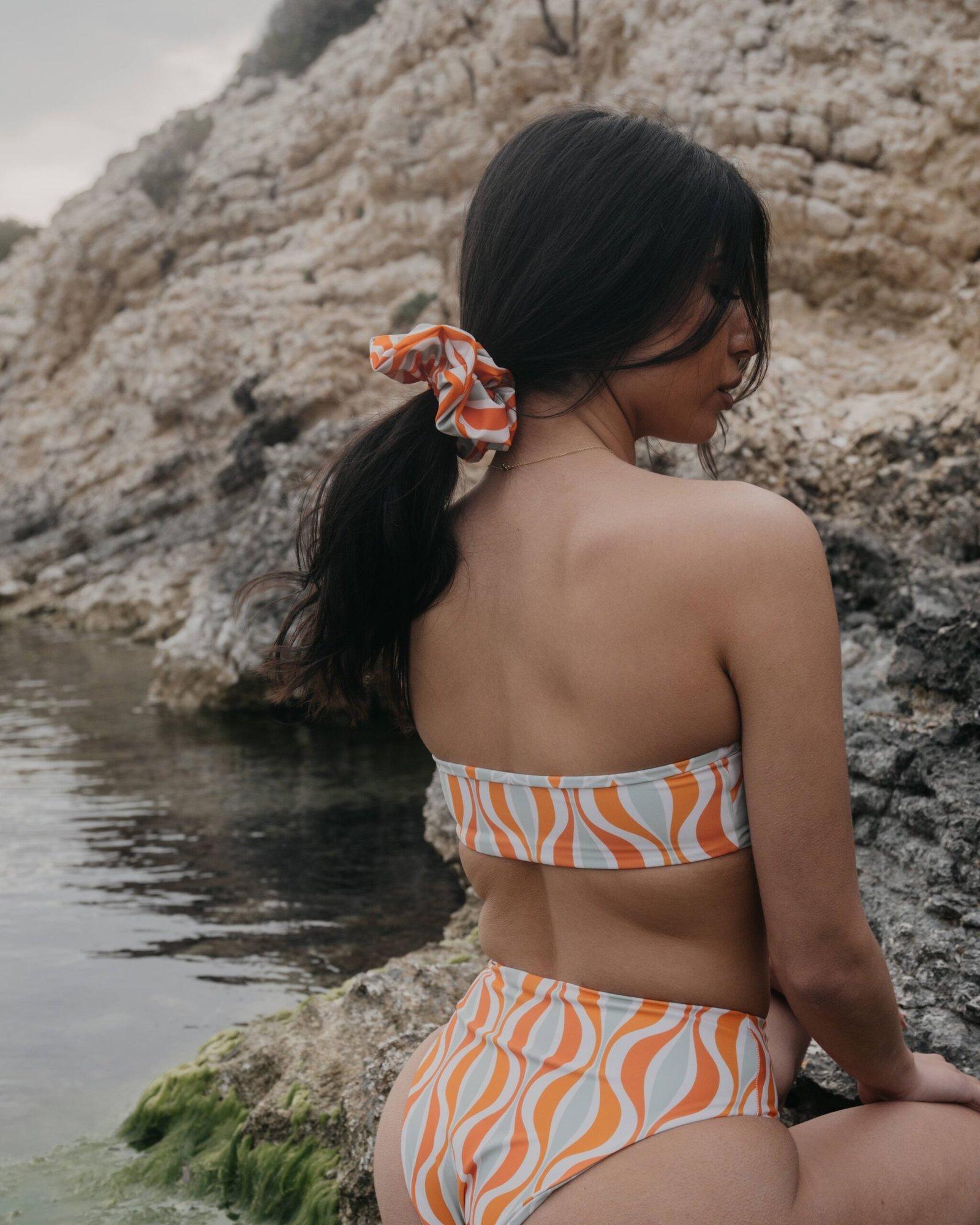Daje Strapless Top Double Face