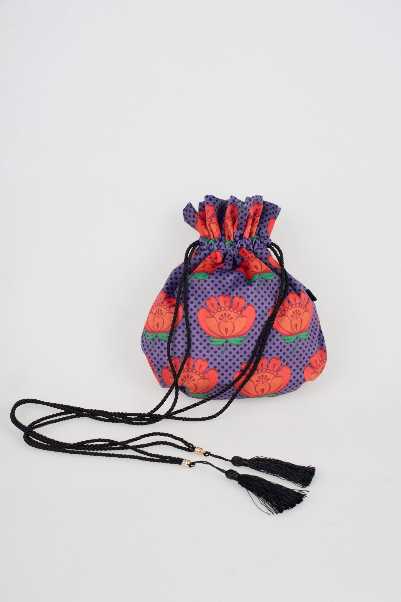Amelia Purple Pouch Bag