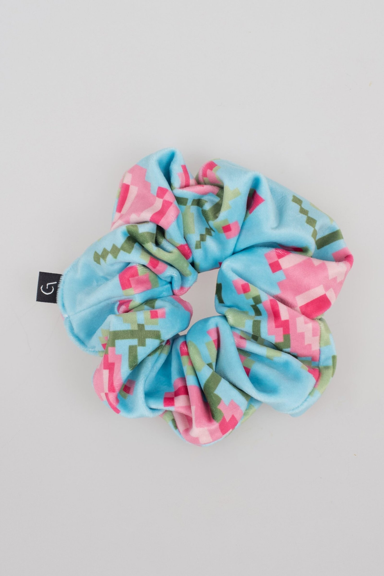 Aramber Queen Blue  Scrunchie