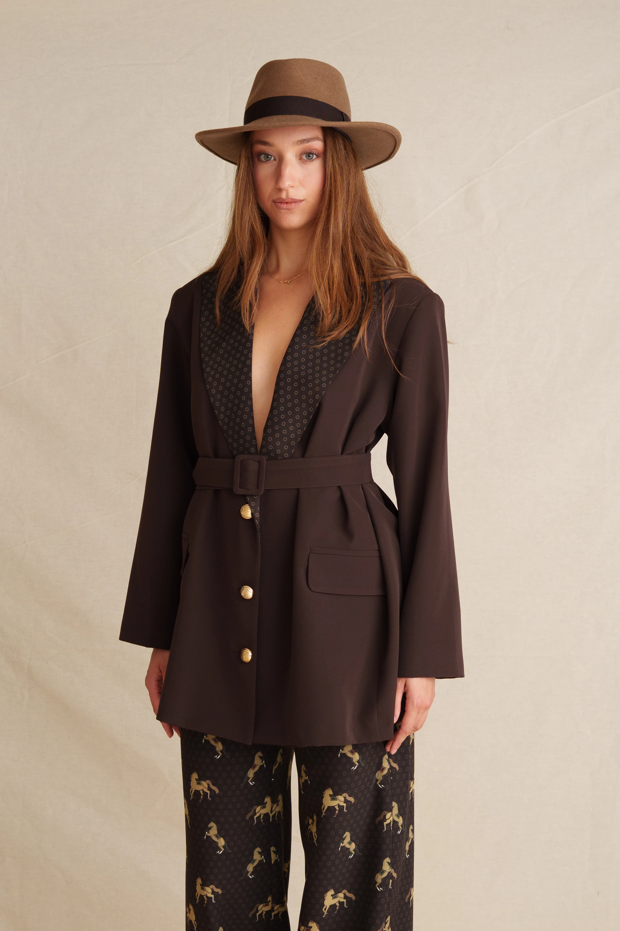 Horse Tales Oversized Blazer