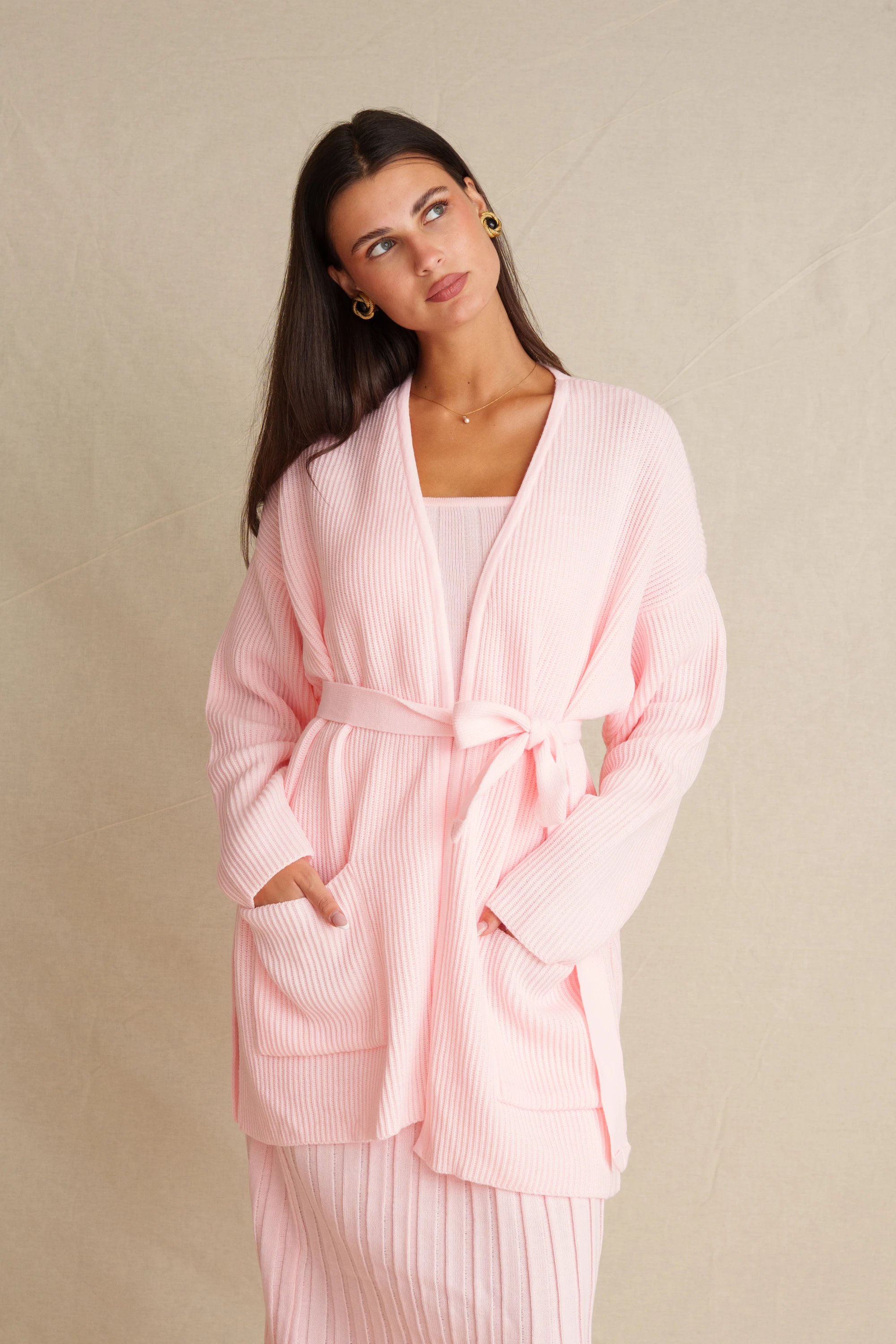 Powder Rose Cardigan