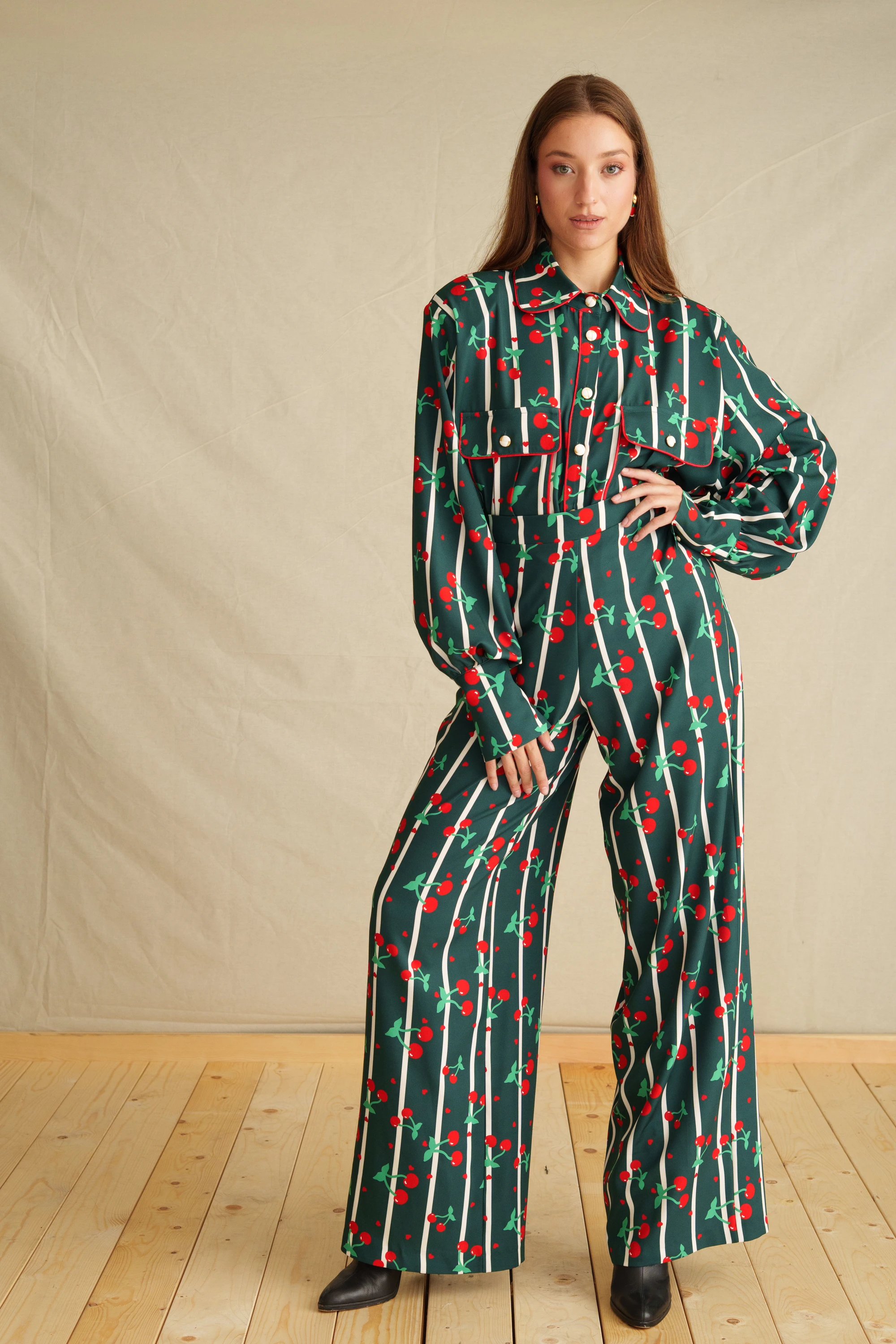 Cherry Pop Safari Shirt
