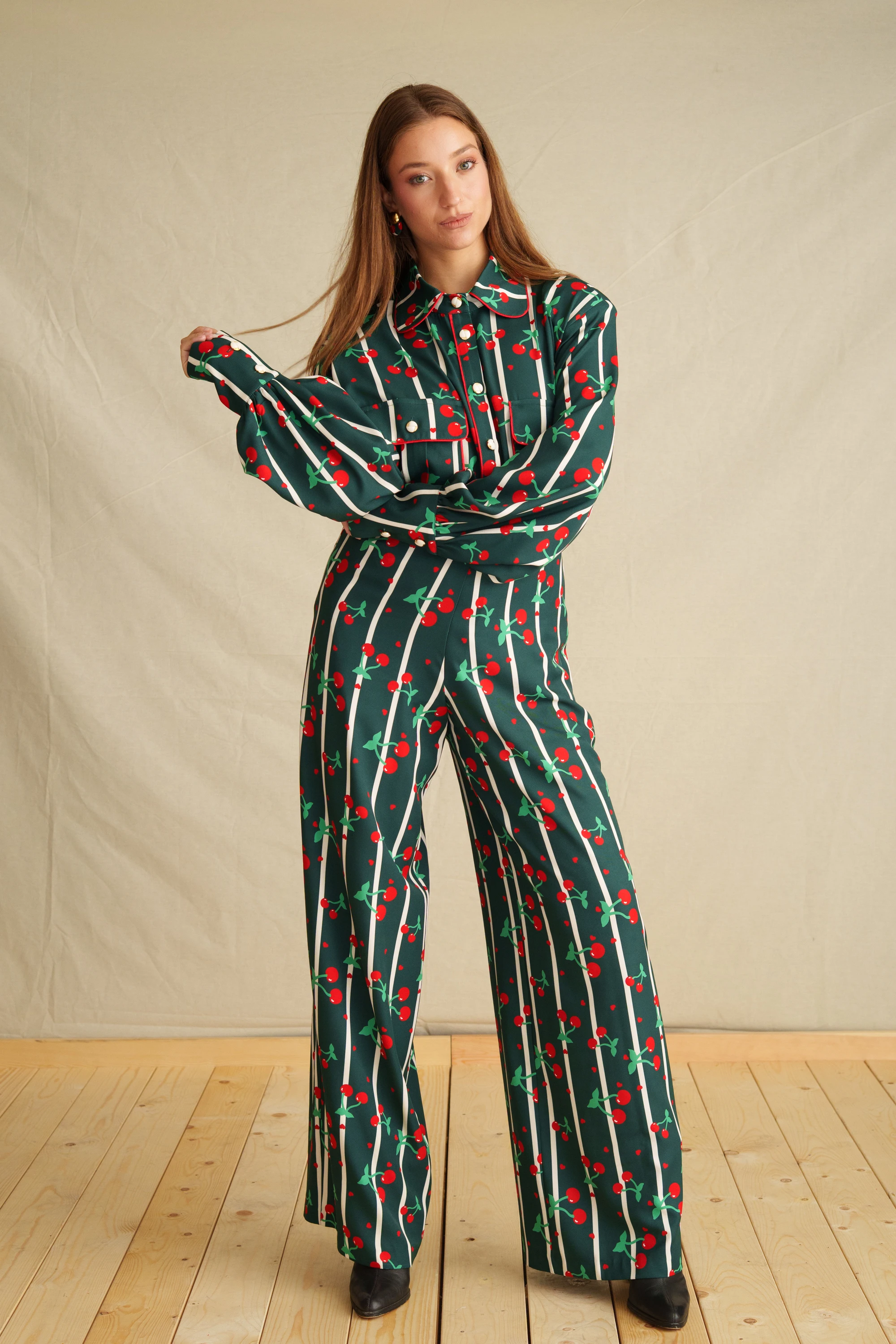 Cherry Pop  Classic Pants
