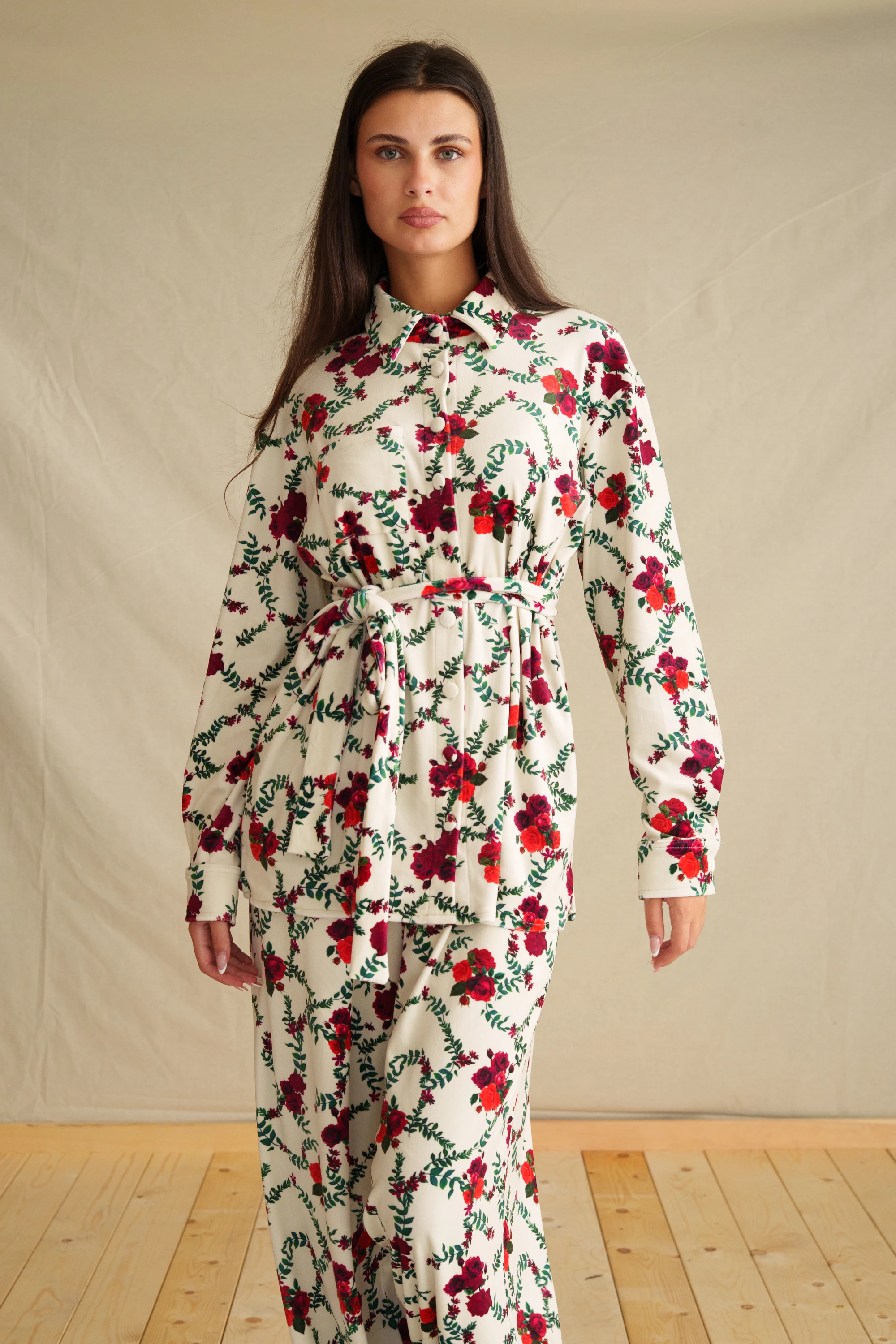 Rose Affair Velvet Set