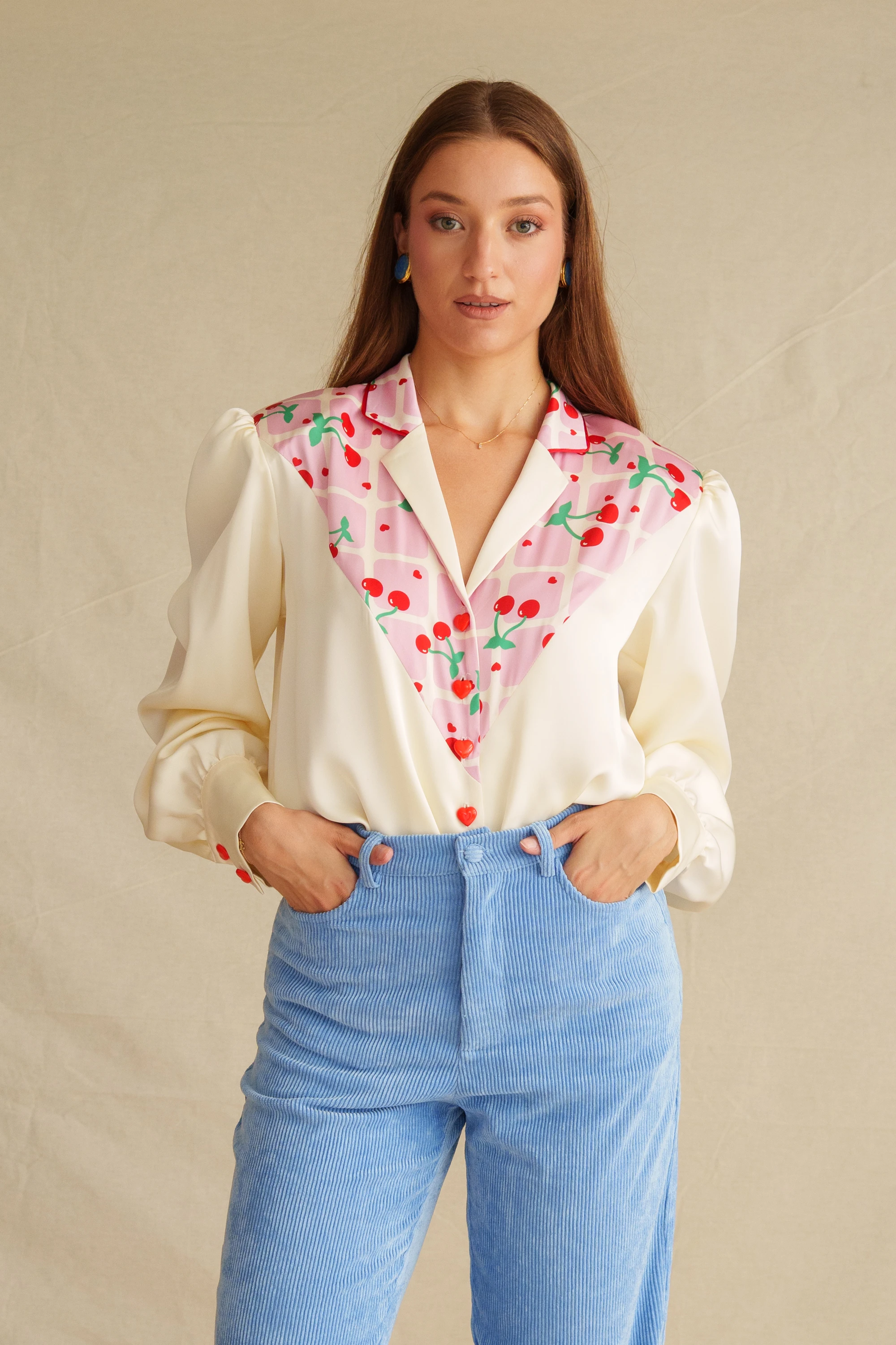 Blushed Cherris Vintage  Shirt