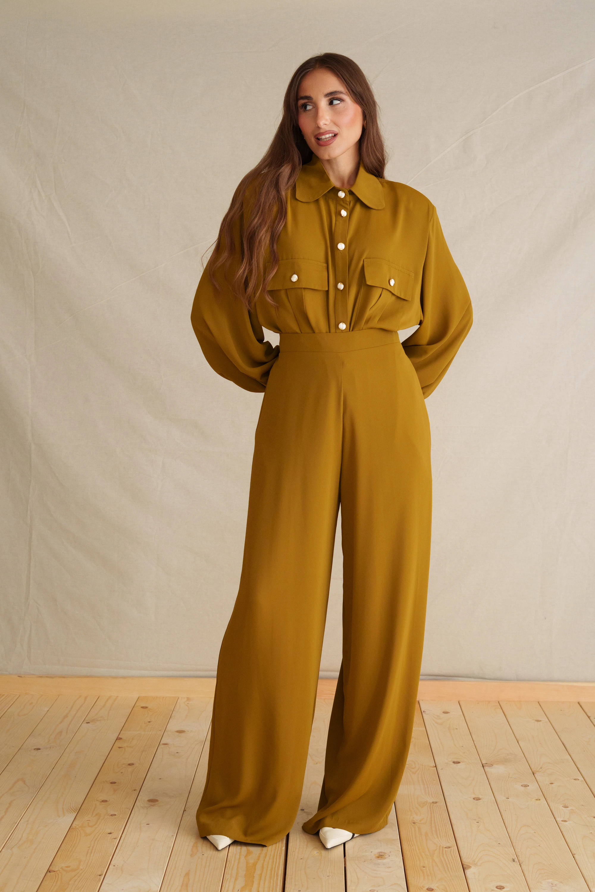 Olive Classic Pants