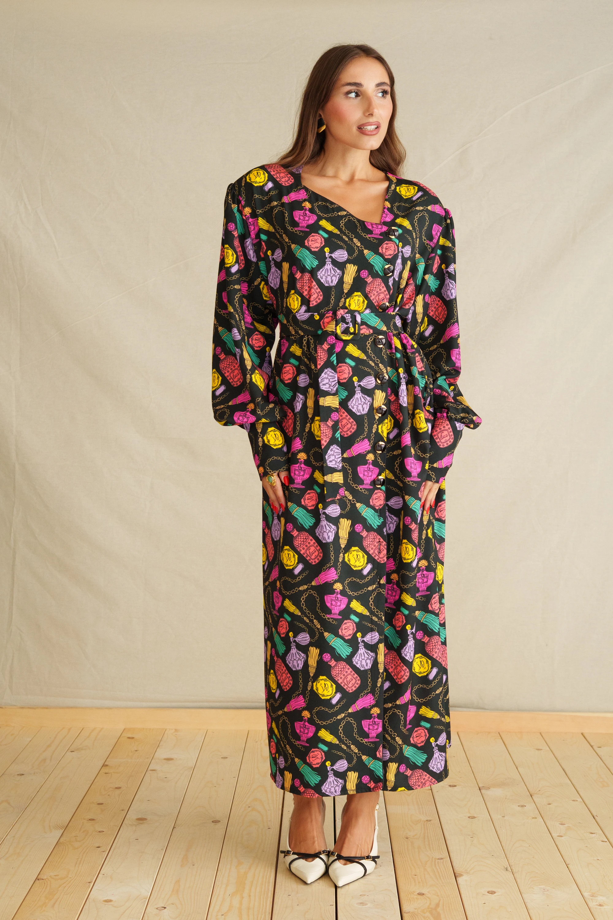 Georgina's Perfume Vintage Maxi Dress
