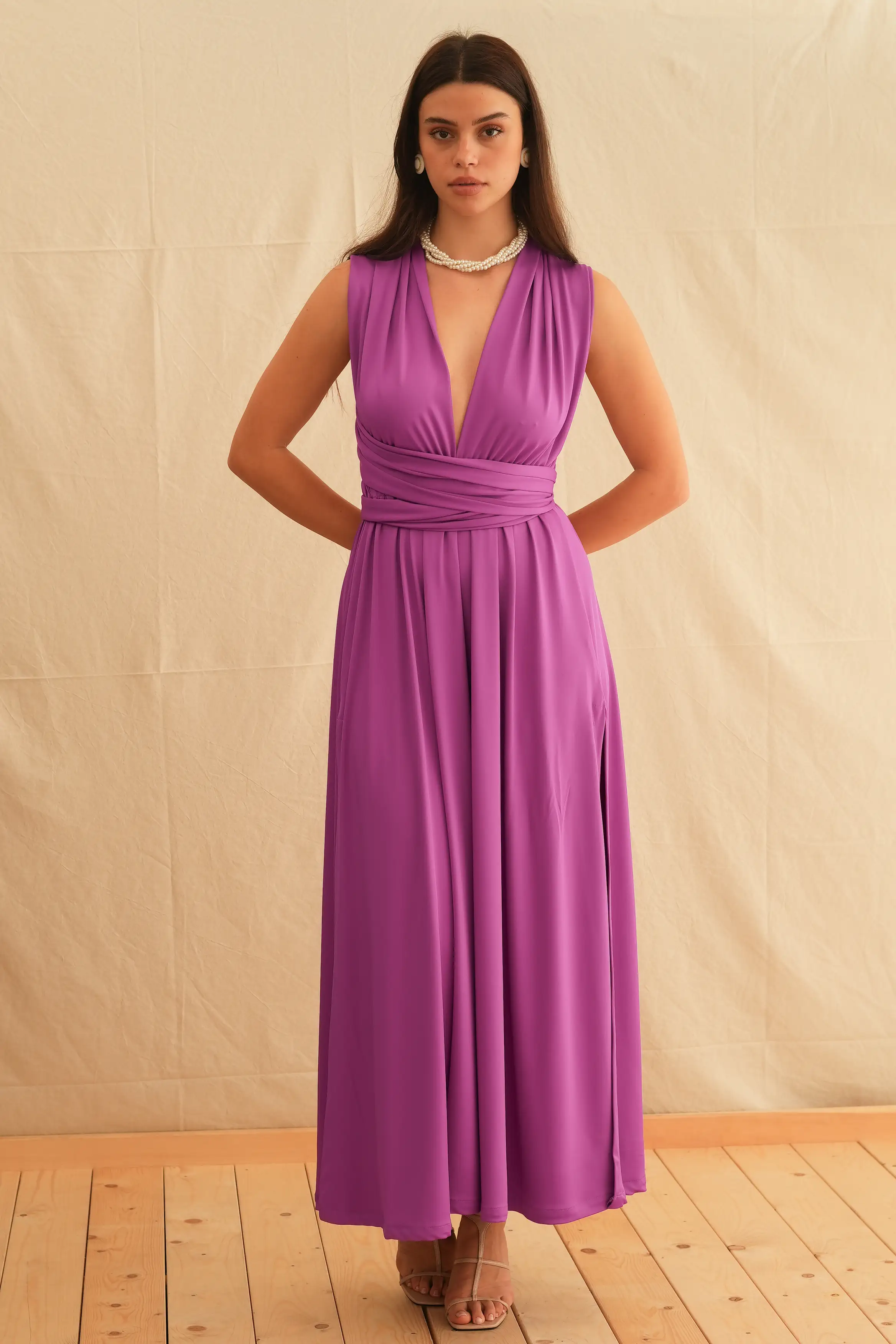 Navy Polymorphic Dress