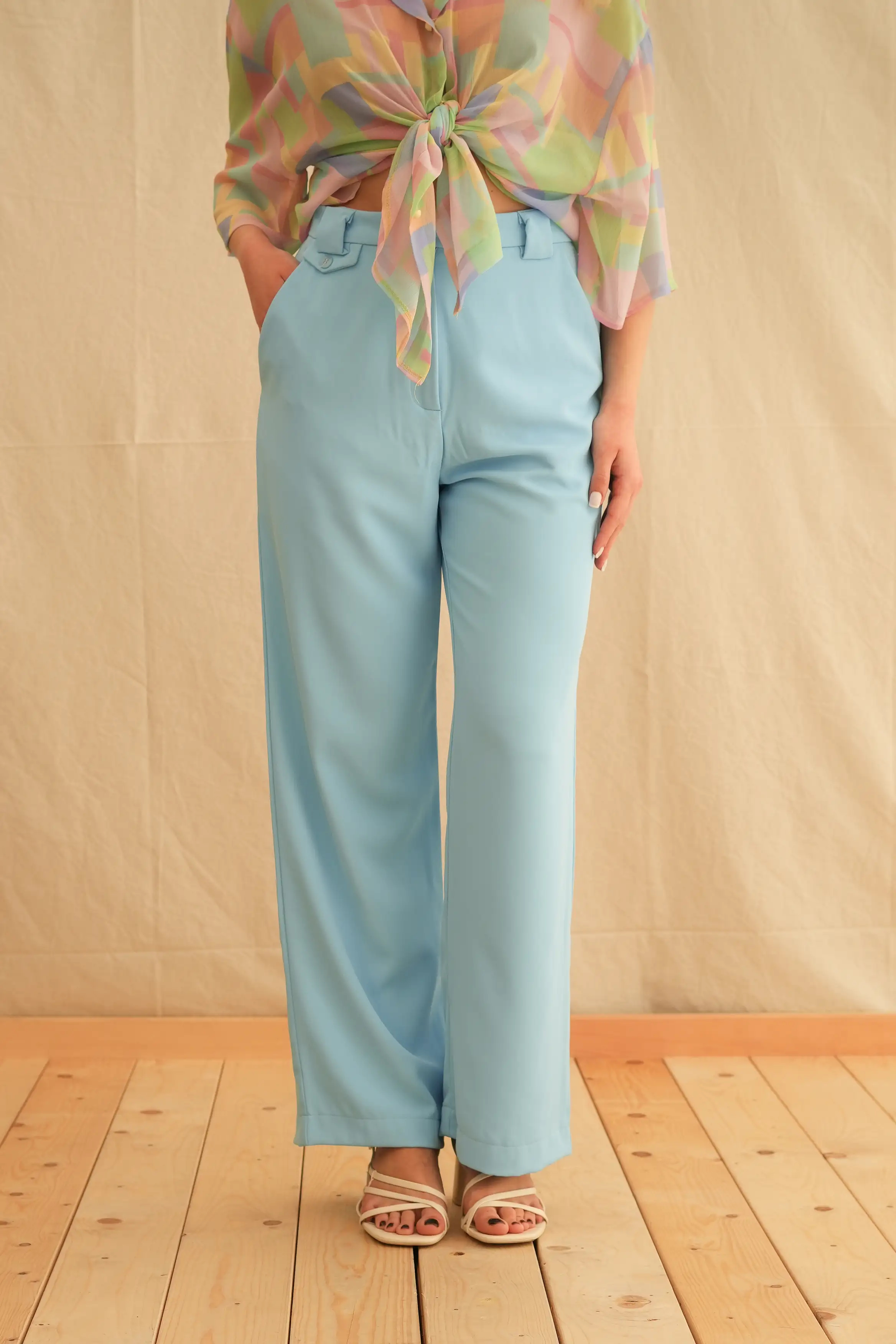Azure Safari Pants