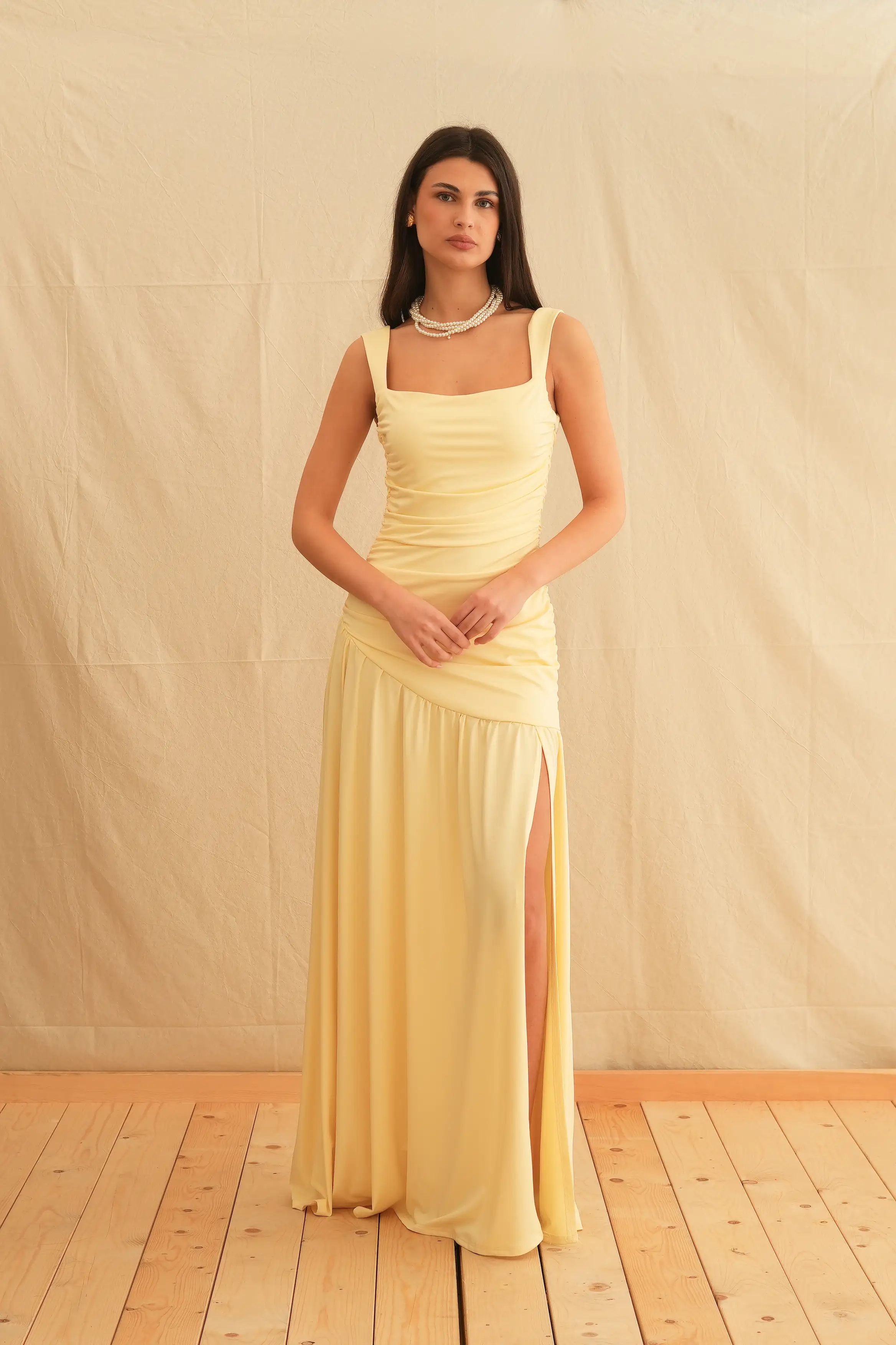 Lemon Maxi Dress
