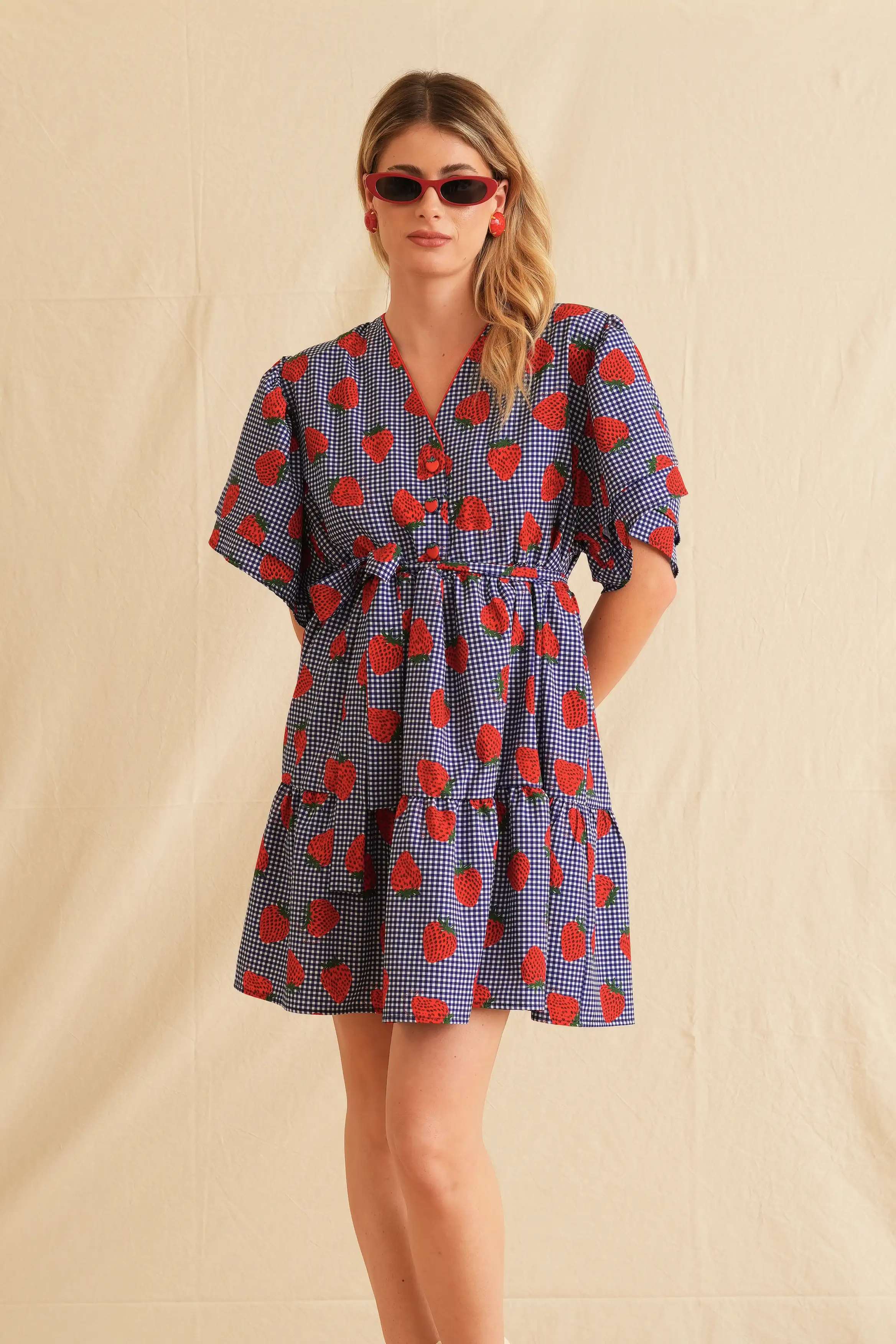 Sweet Belle Ballon Mini Dress