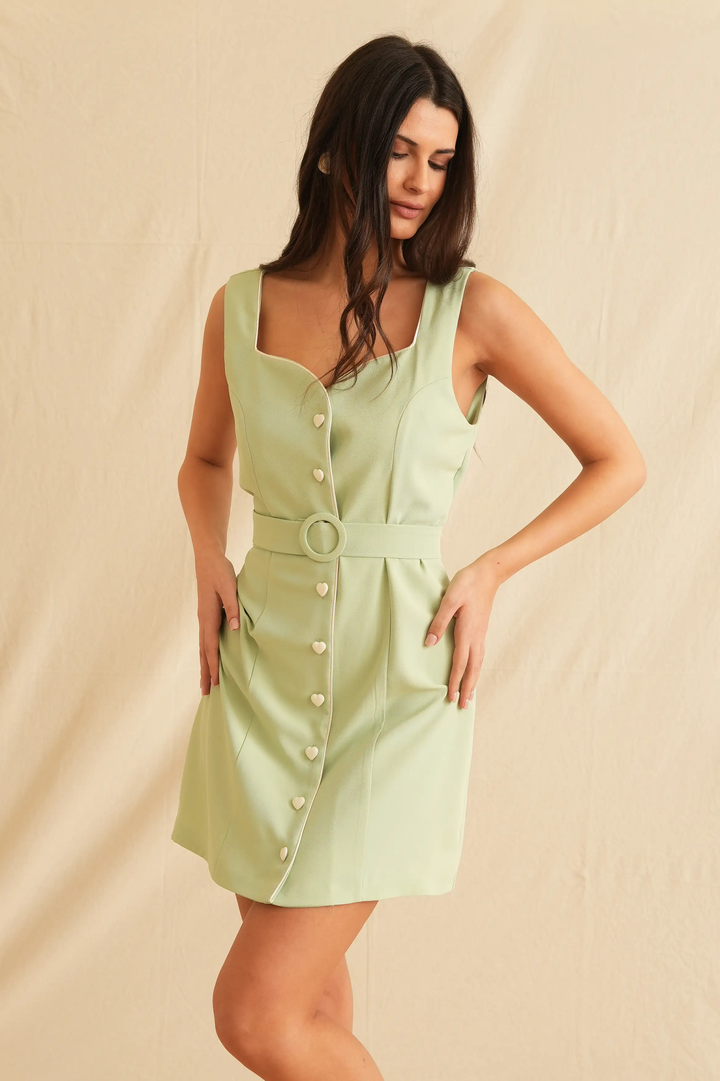 Mint Vintage  Mini Dress