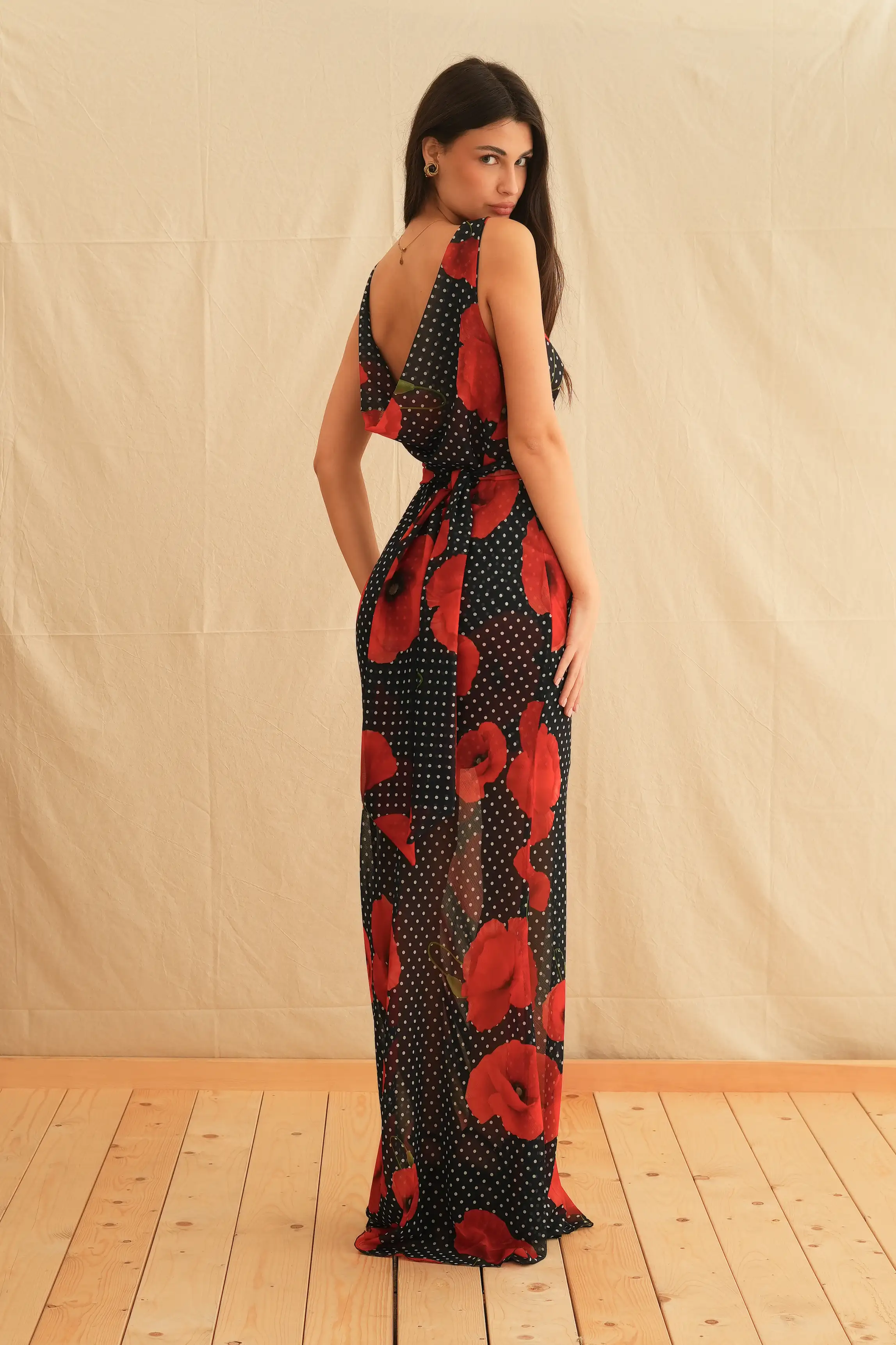 Tulip Affair Draped Dress