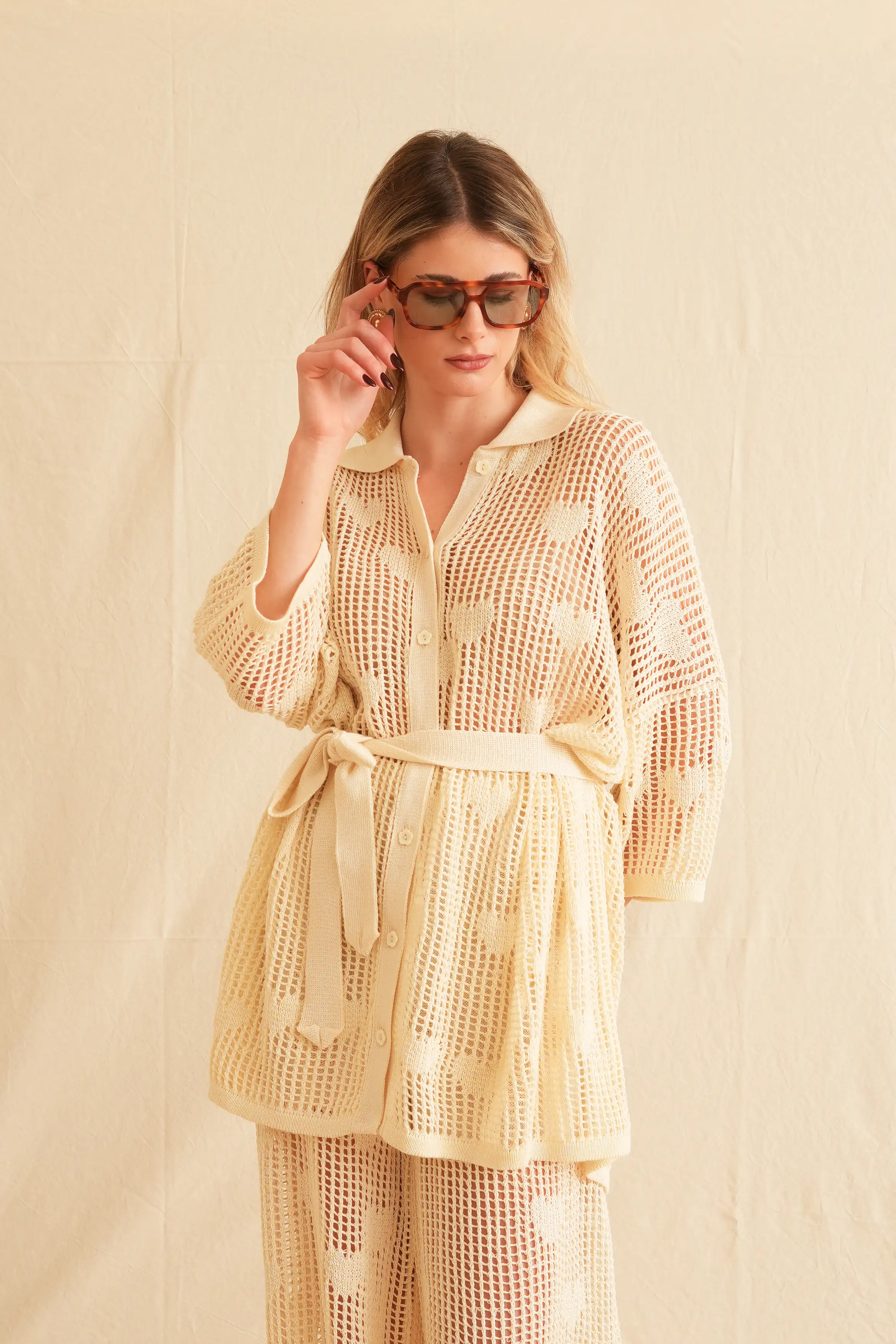 Vanilla Knit Shirt