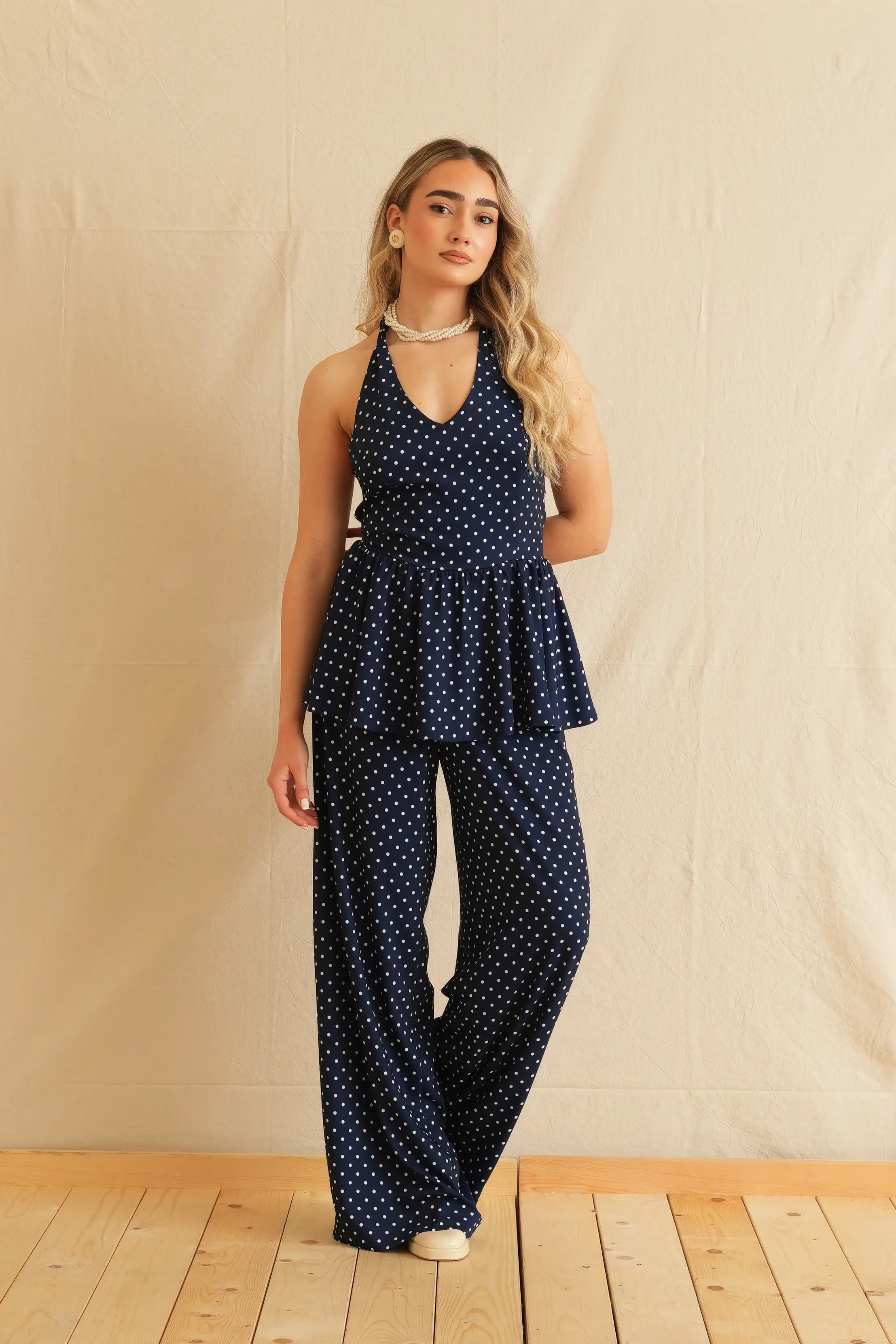 Polka Dots Classic Pants