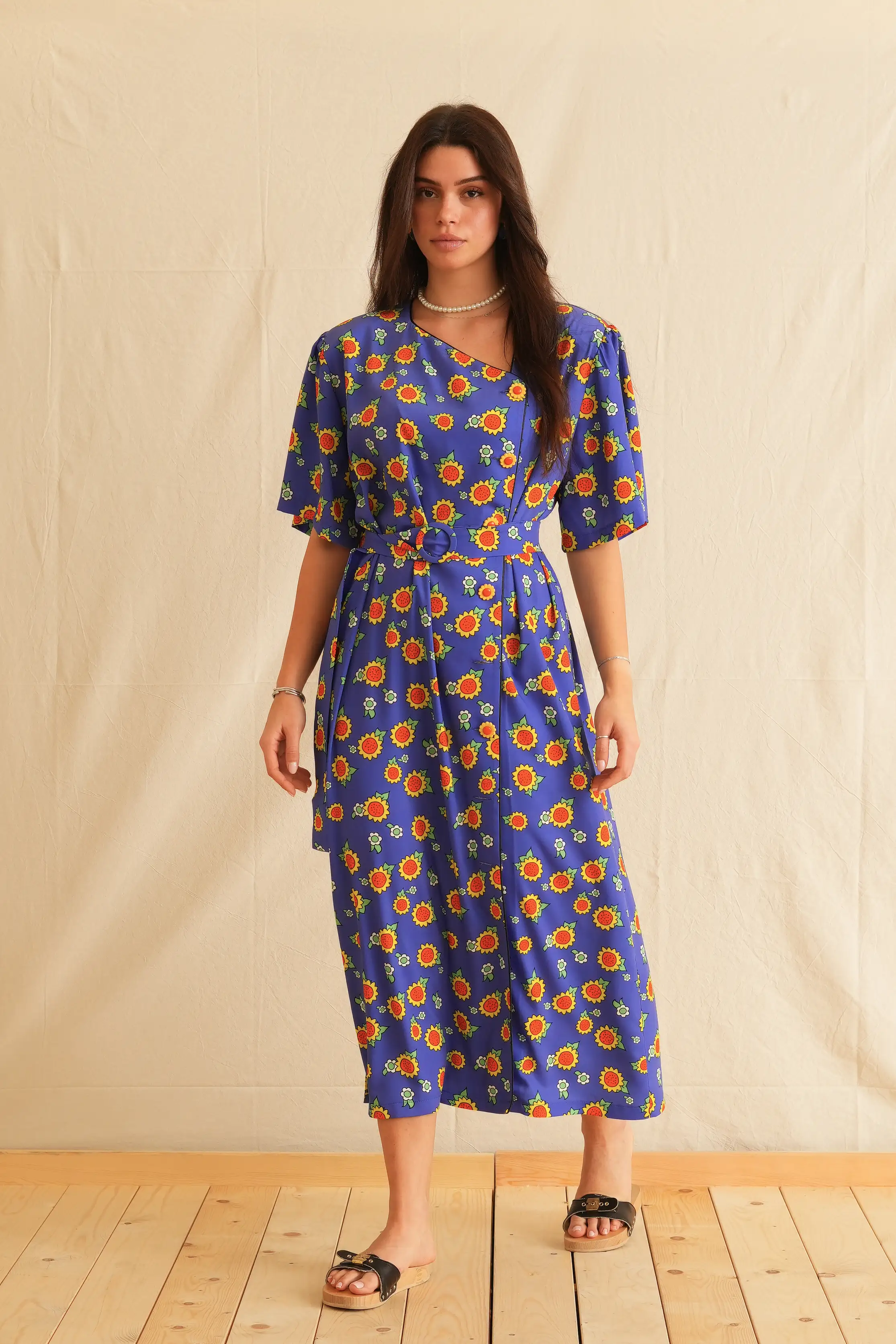 Lumi Vintage Maxi Dress