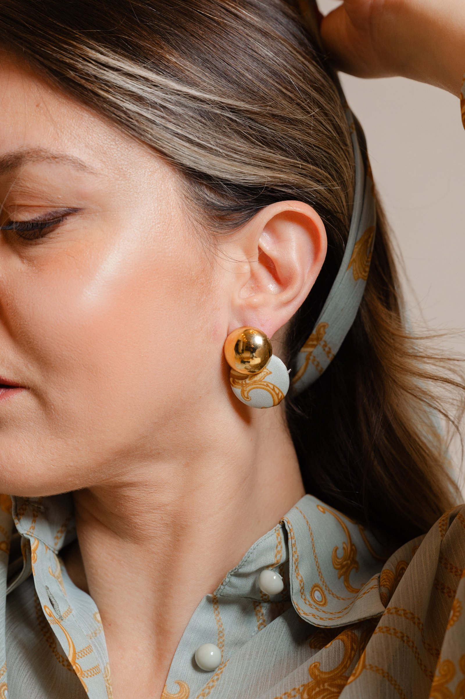 GOLDEN MINT EARRINGS