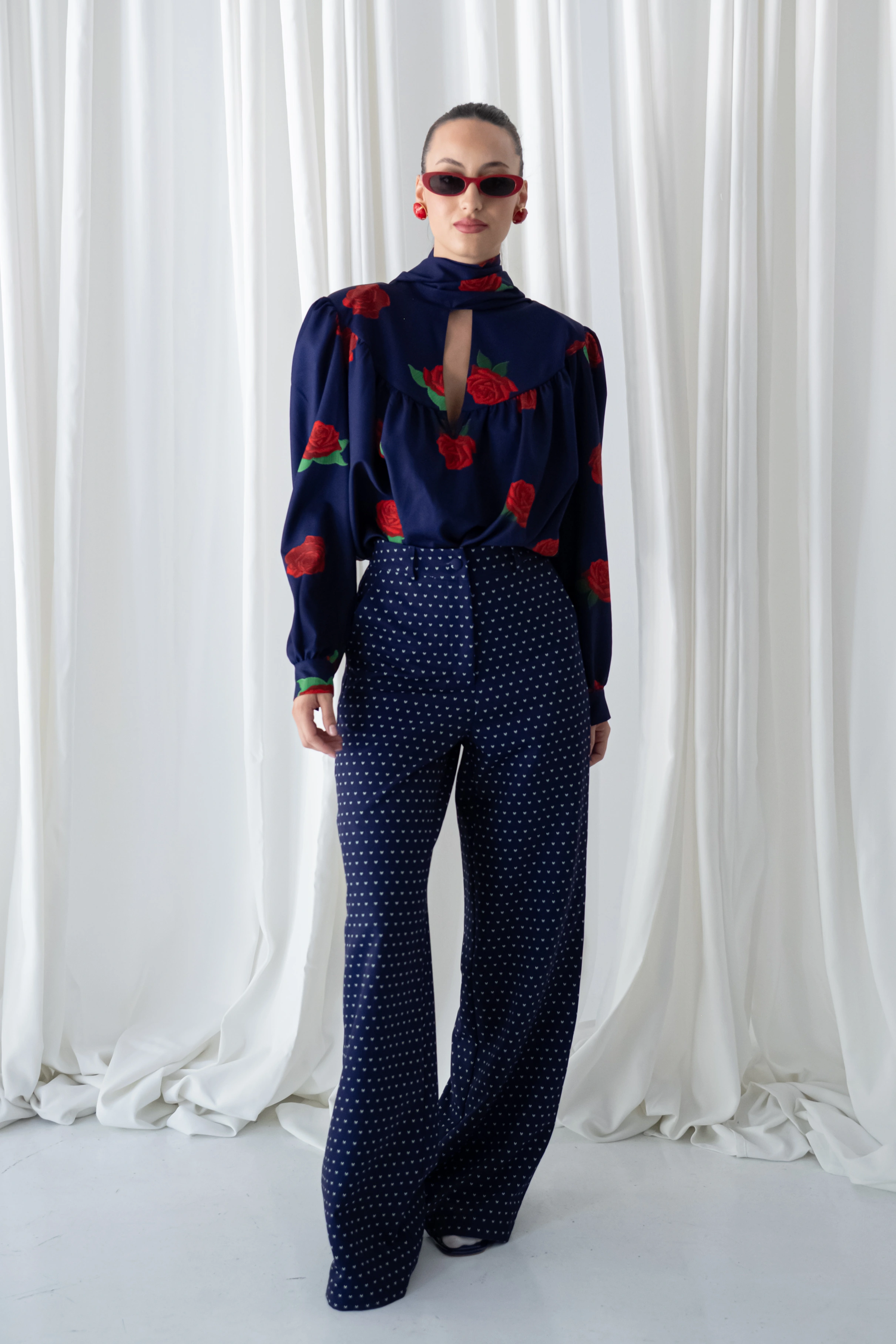 Red Rose Pants