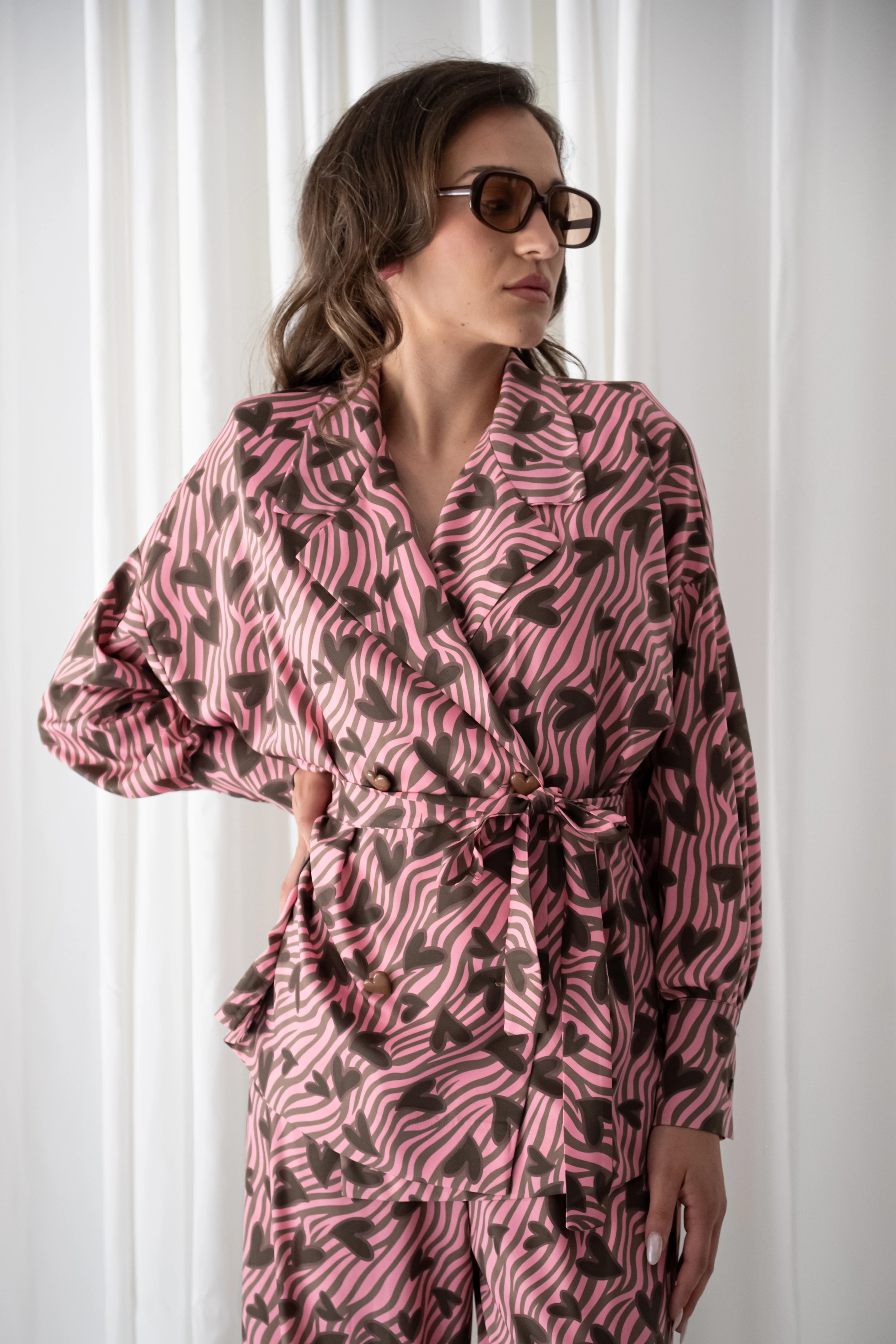 Belle Amour Blazer Shirt
