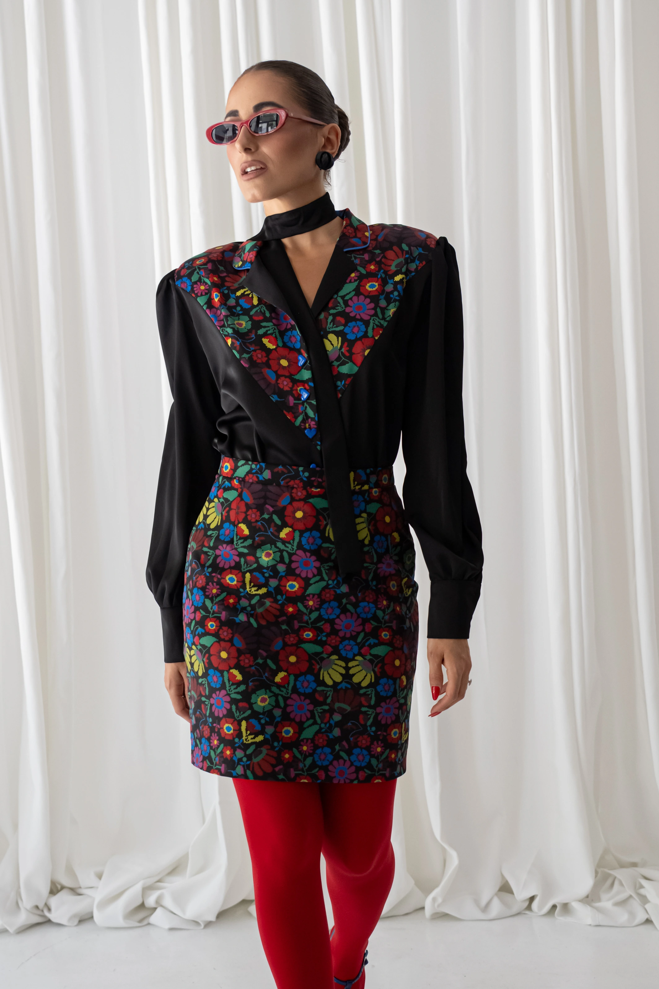 Garden Of Love Mini Skirt