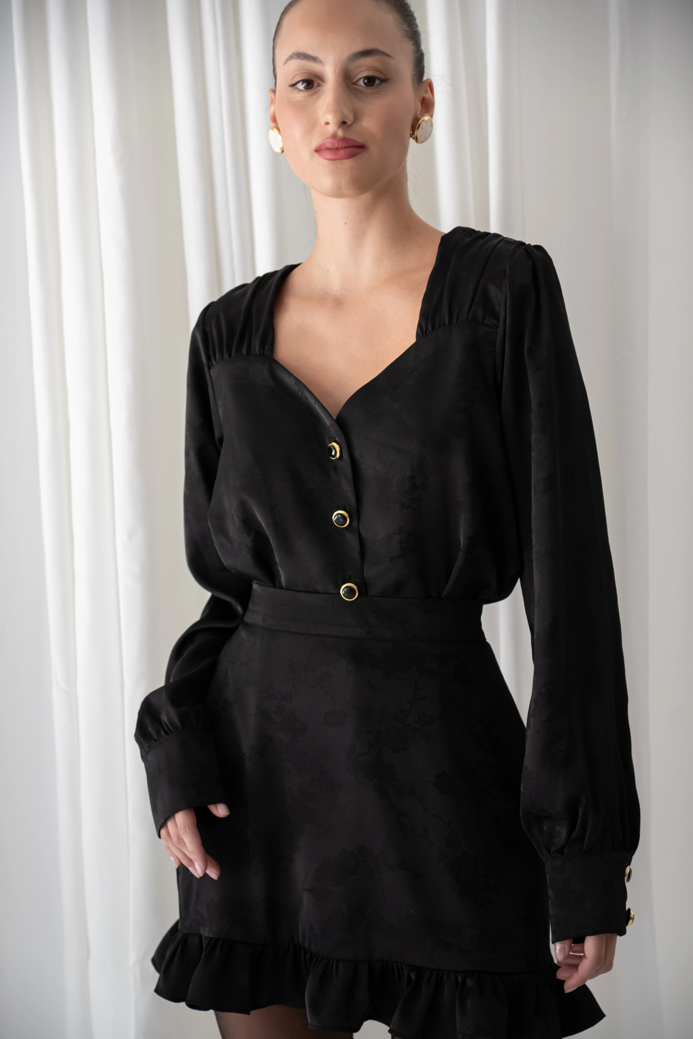 Night Jacquard Vintage Shirt