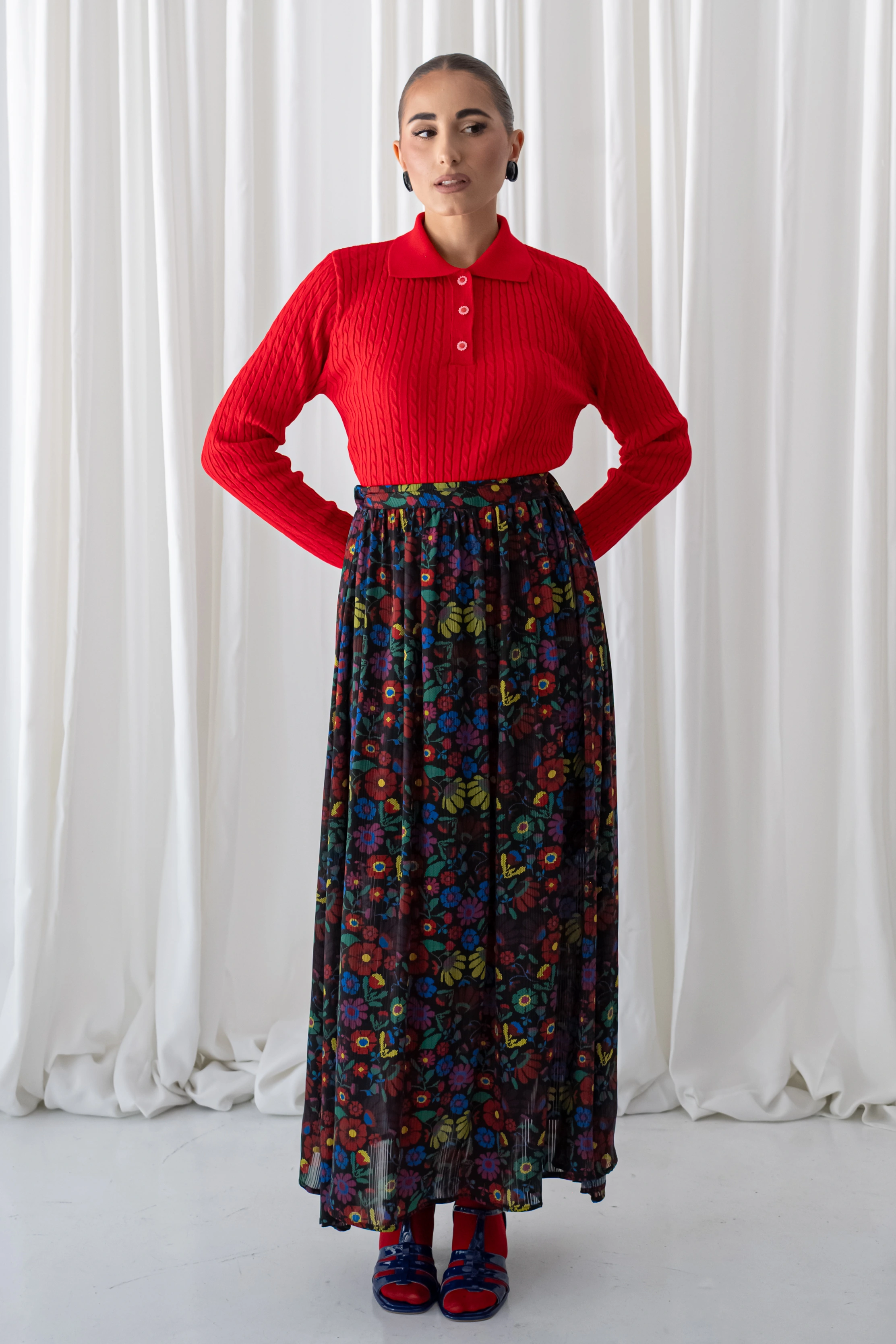 Garden Of Love Maxi Skirt