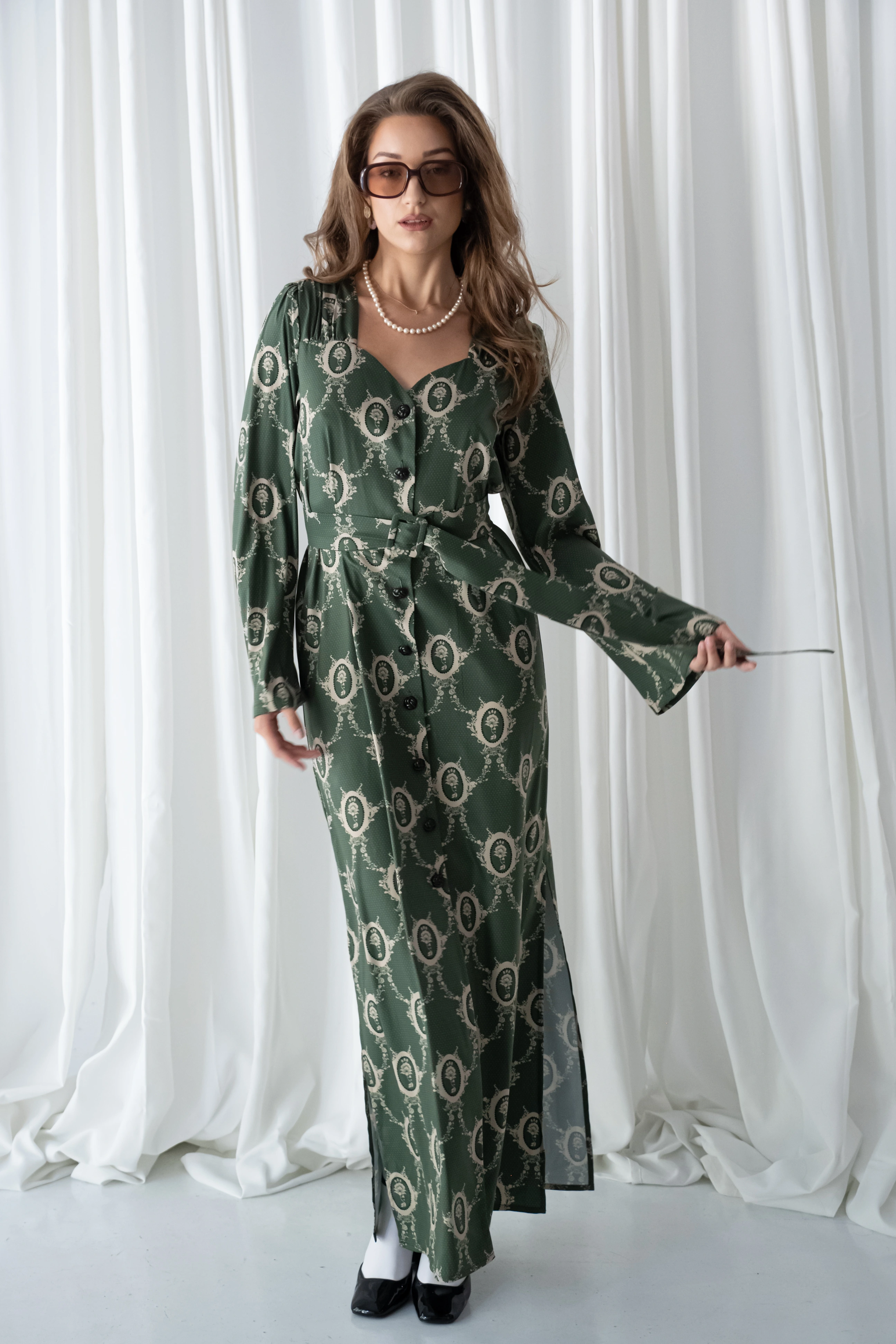 Madam Olive Maxi Vintage Dress