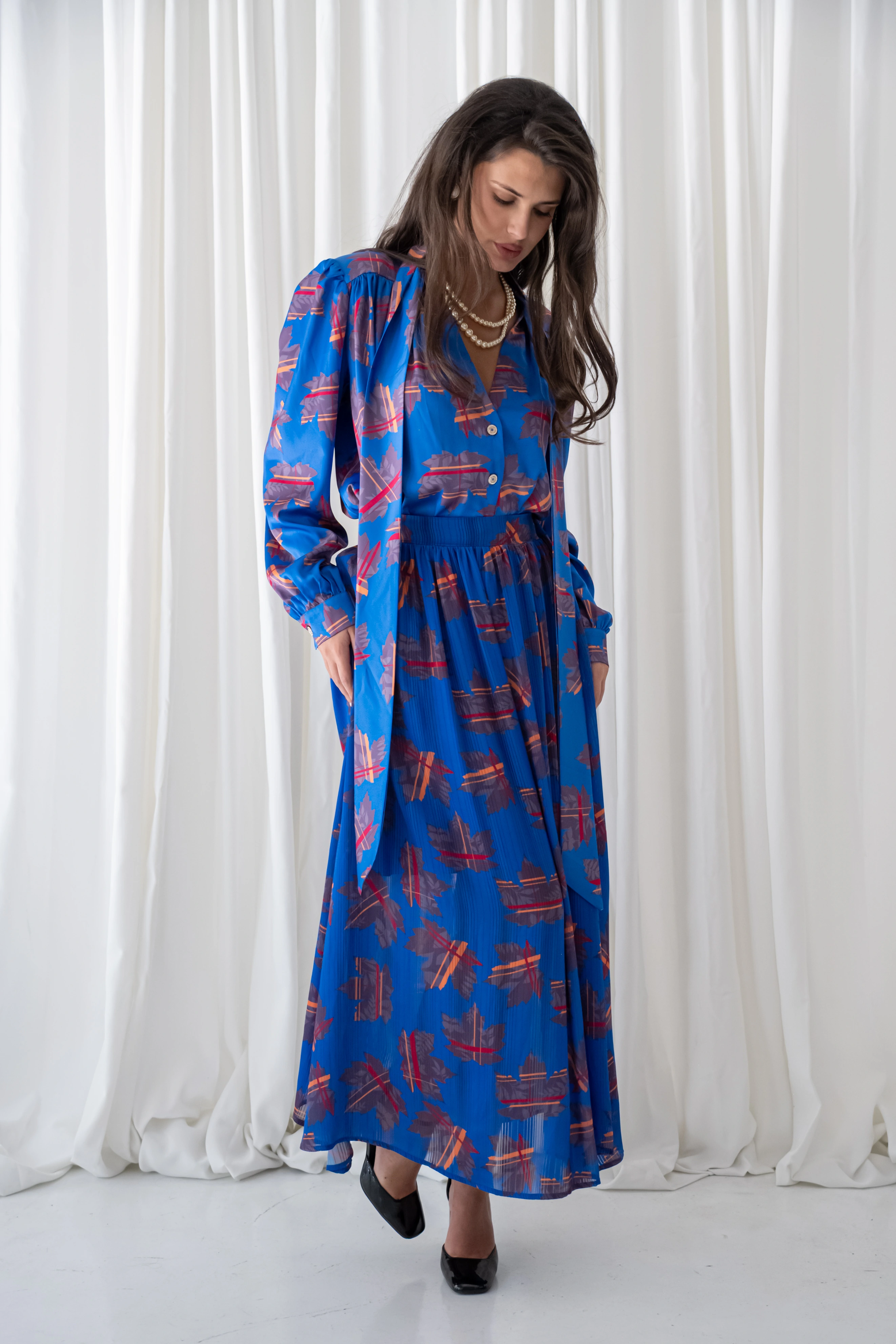 October Sky Maxi Skirt