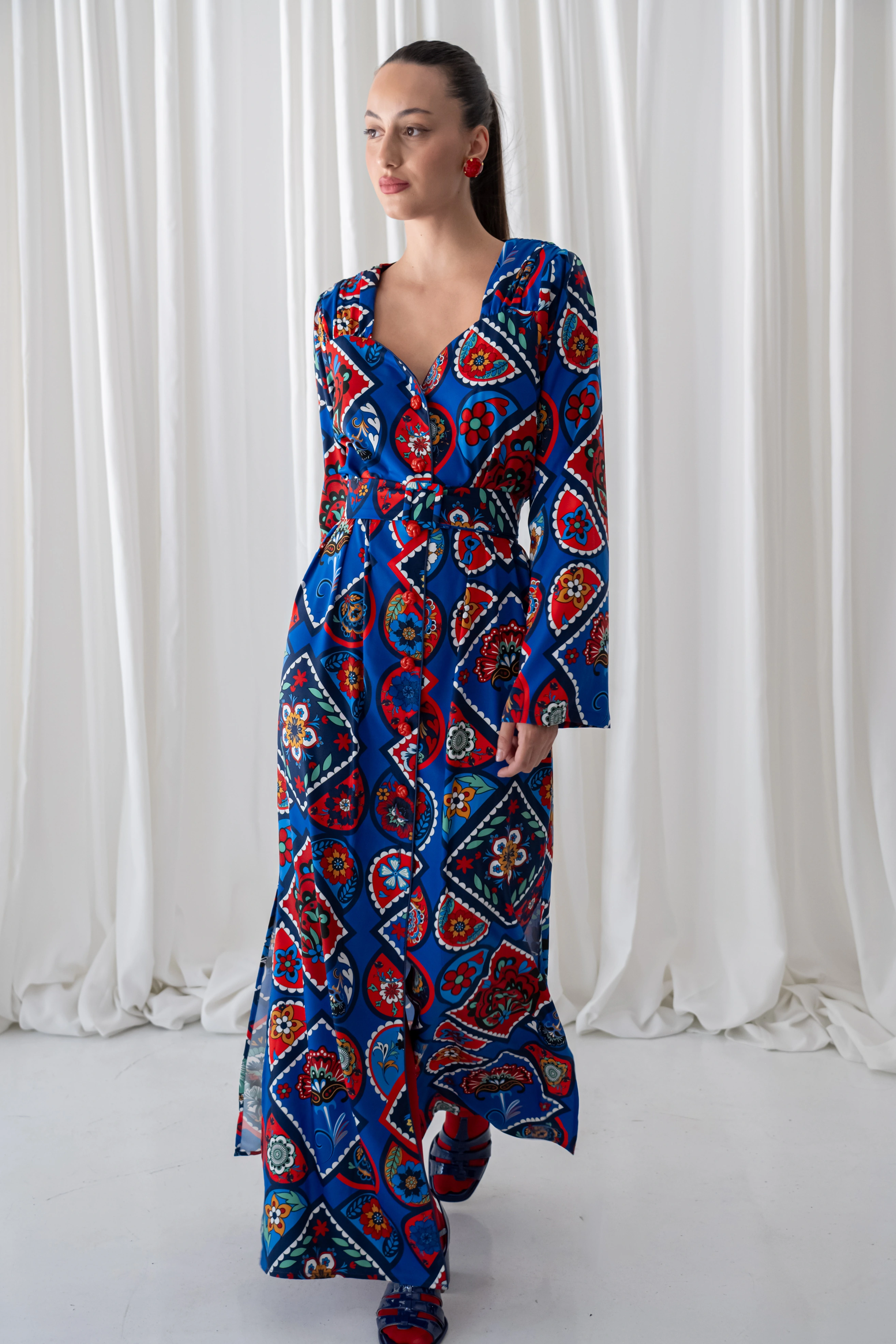 Yasmina Maxi Vintage Dress